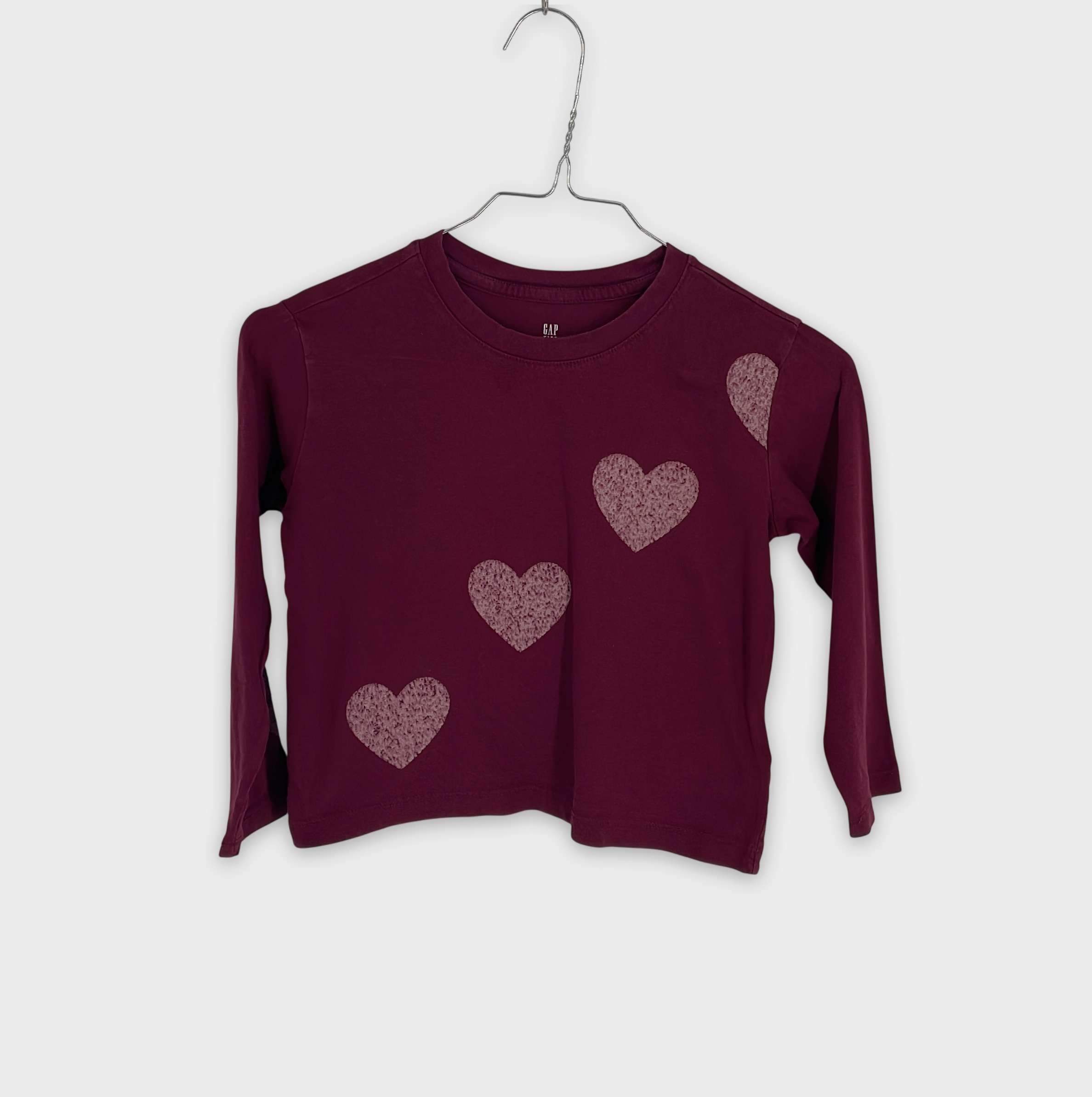 0-T-shirt manches longues Gap 4-5 Ans
