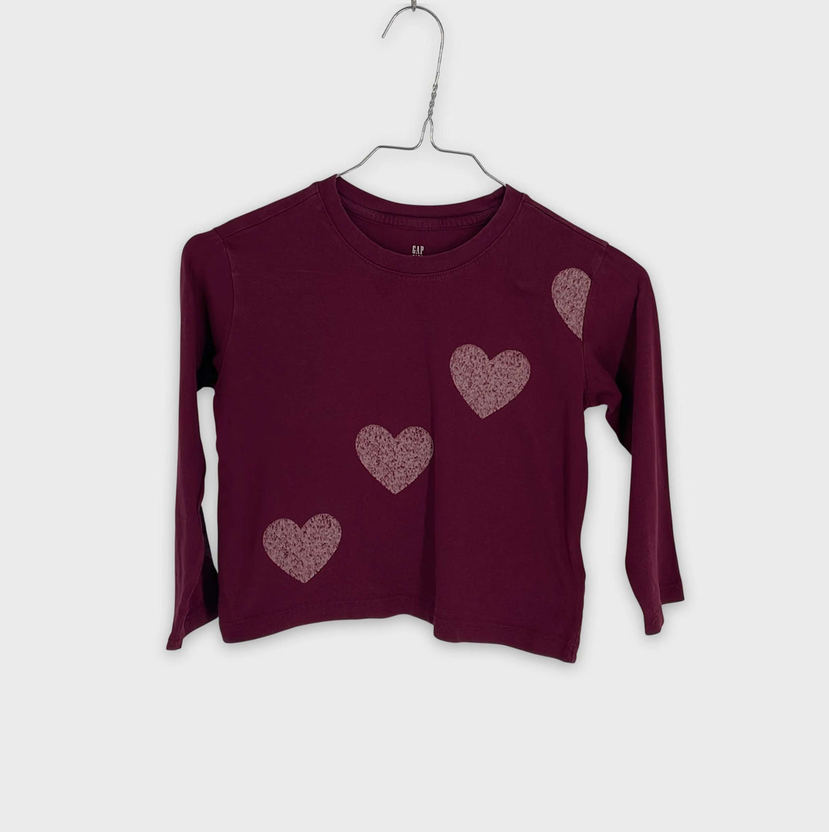 0-T-shirt manches longues Gap 4-5 Ans