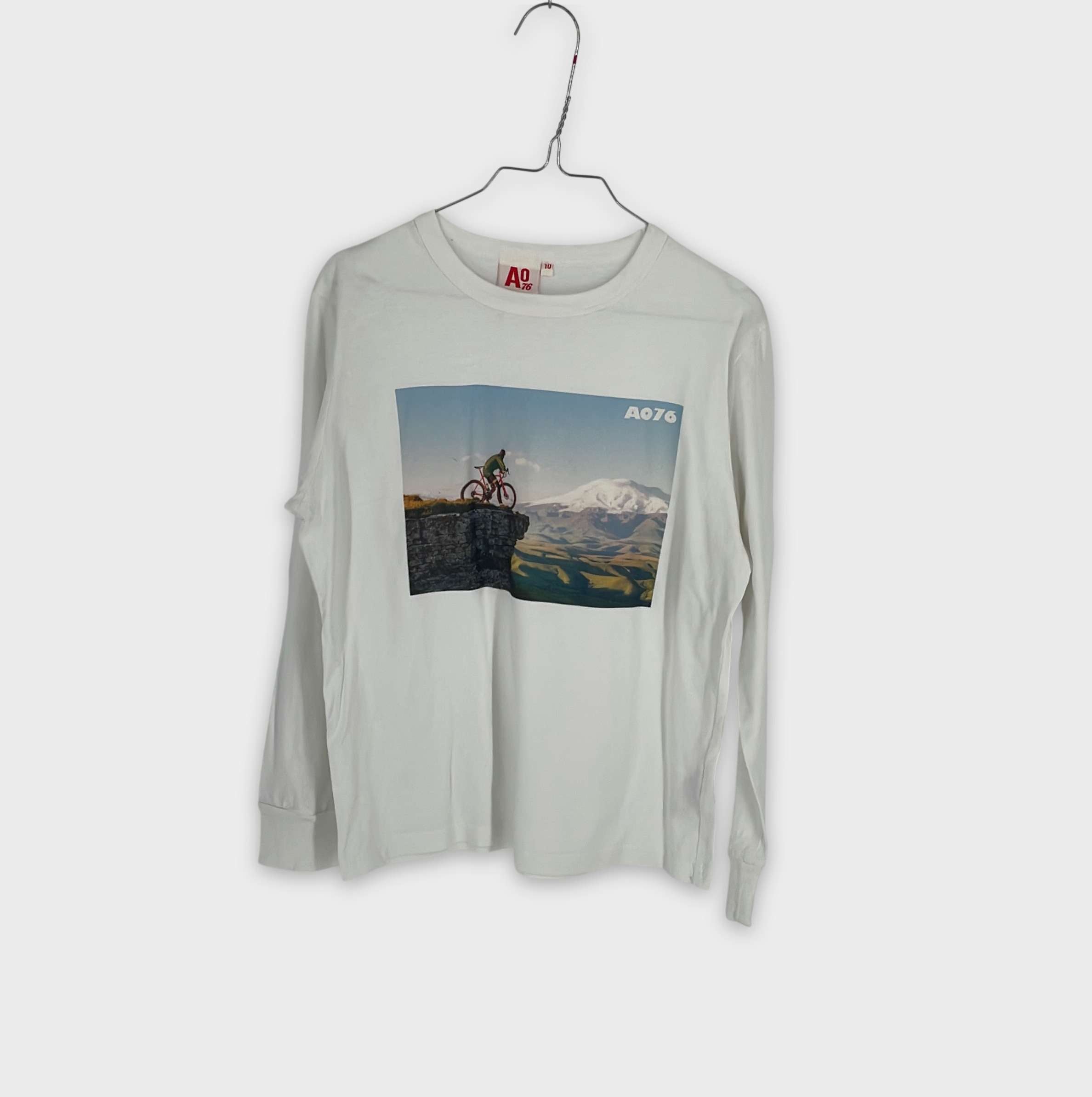0-T-shirt manches longues American Outfitters 10 ans