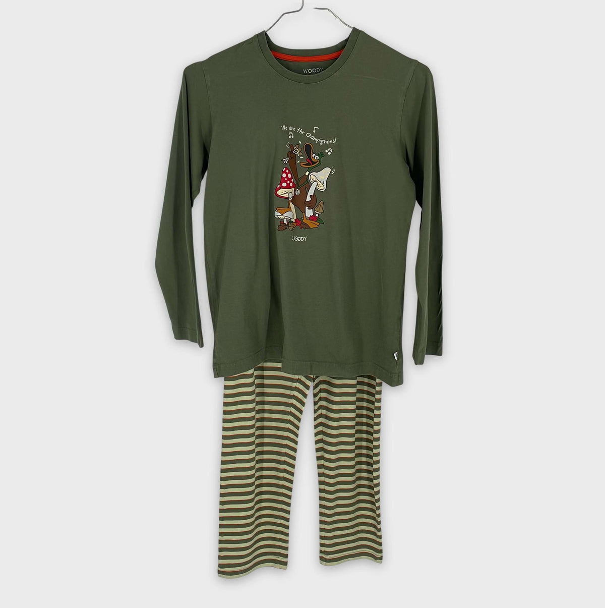 0-Pyjama long Woody 10 ans
