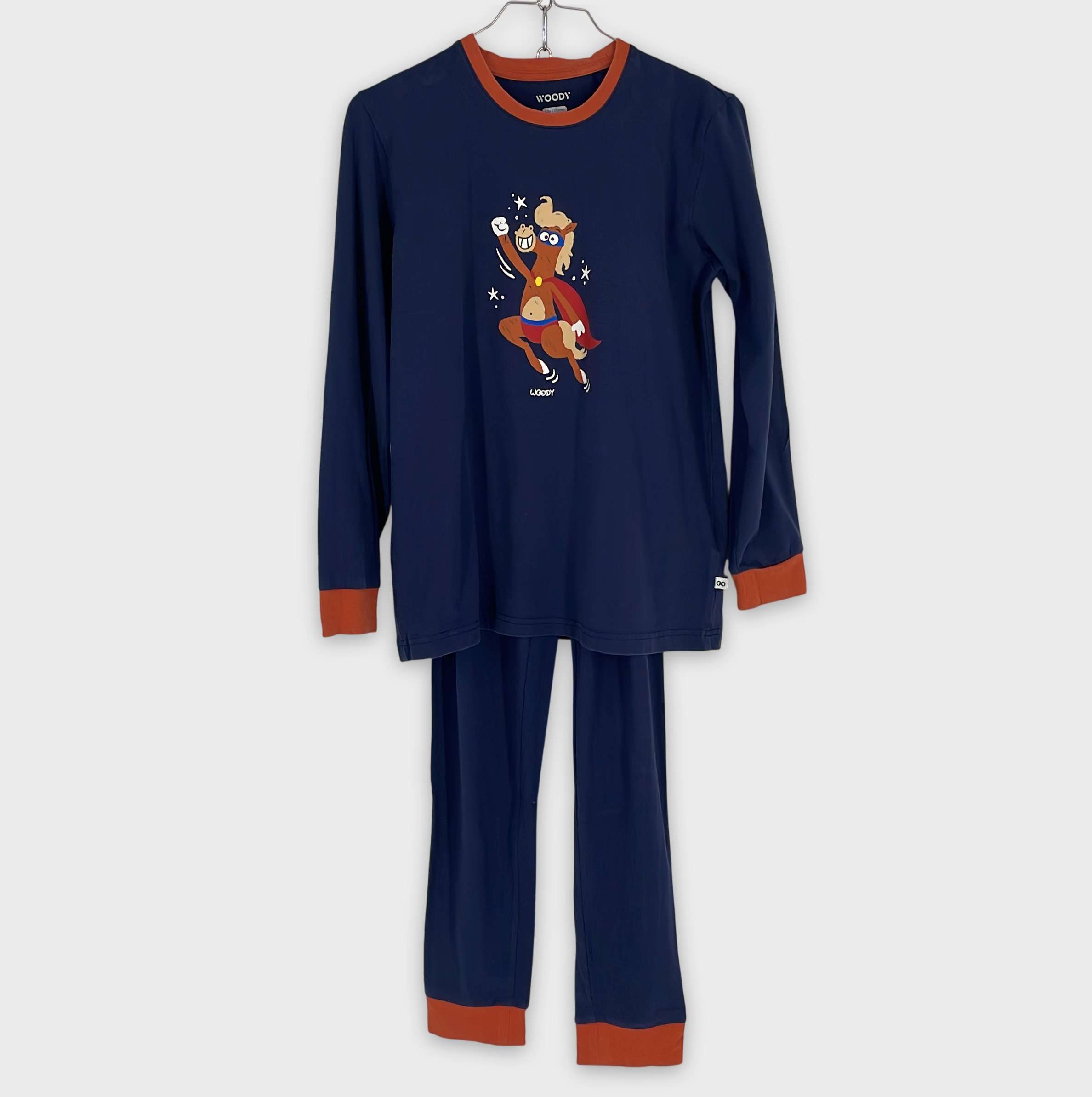 0-Pyjama long Woody 12 ans