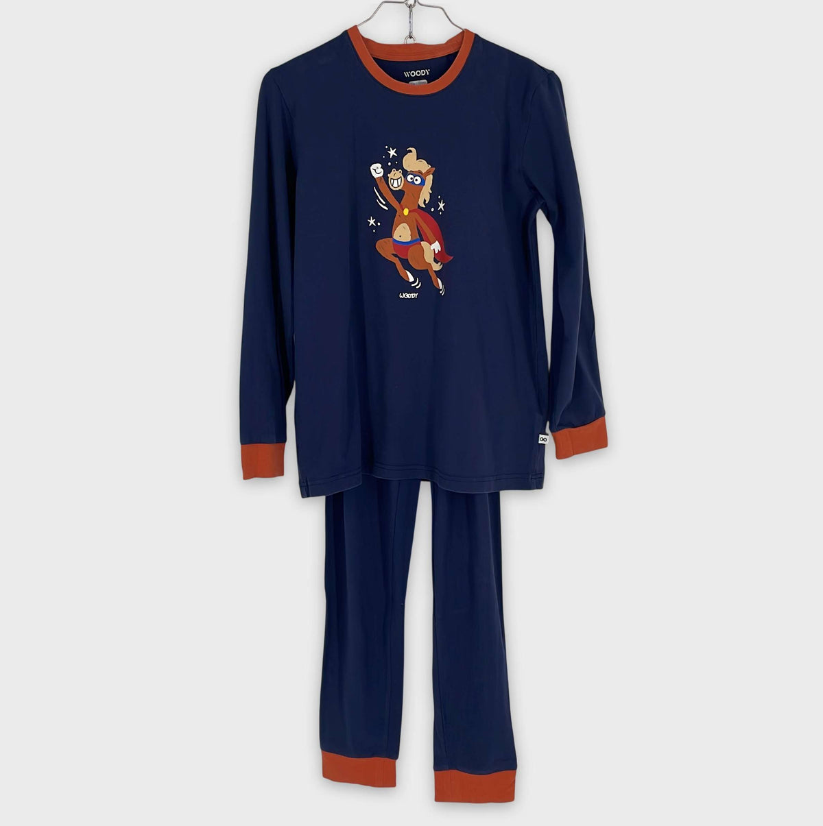 0-Pyjama long Woody 12 ans