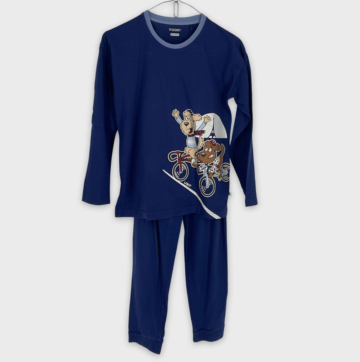0-Pyjama long Woody 10 ans