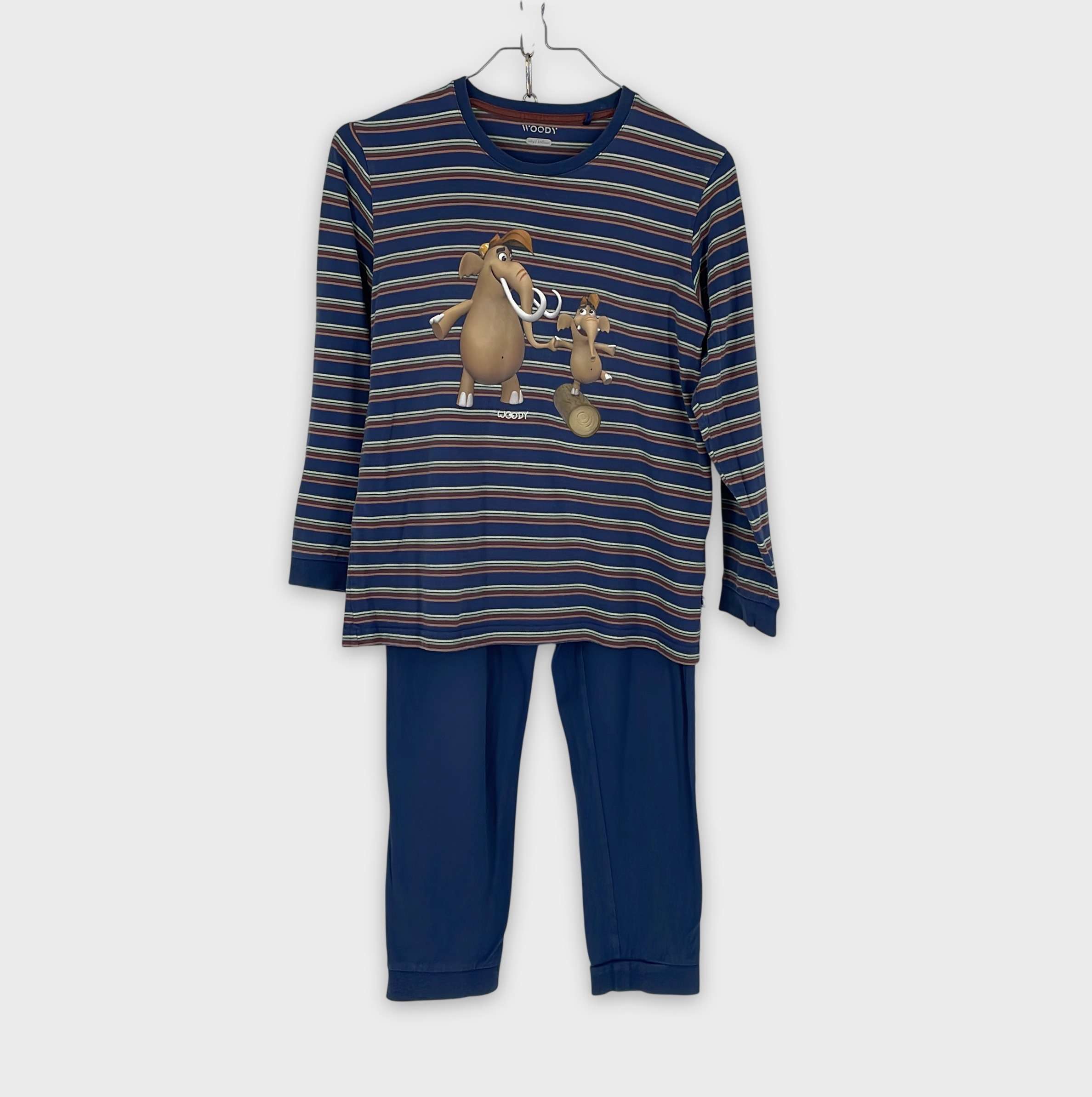 0-Pyjama long Woody 10 ans