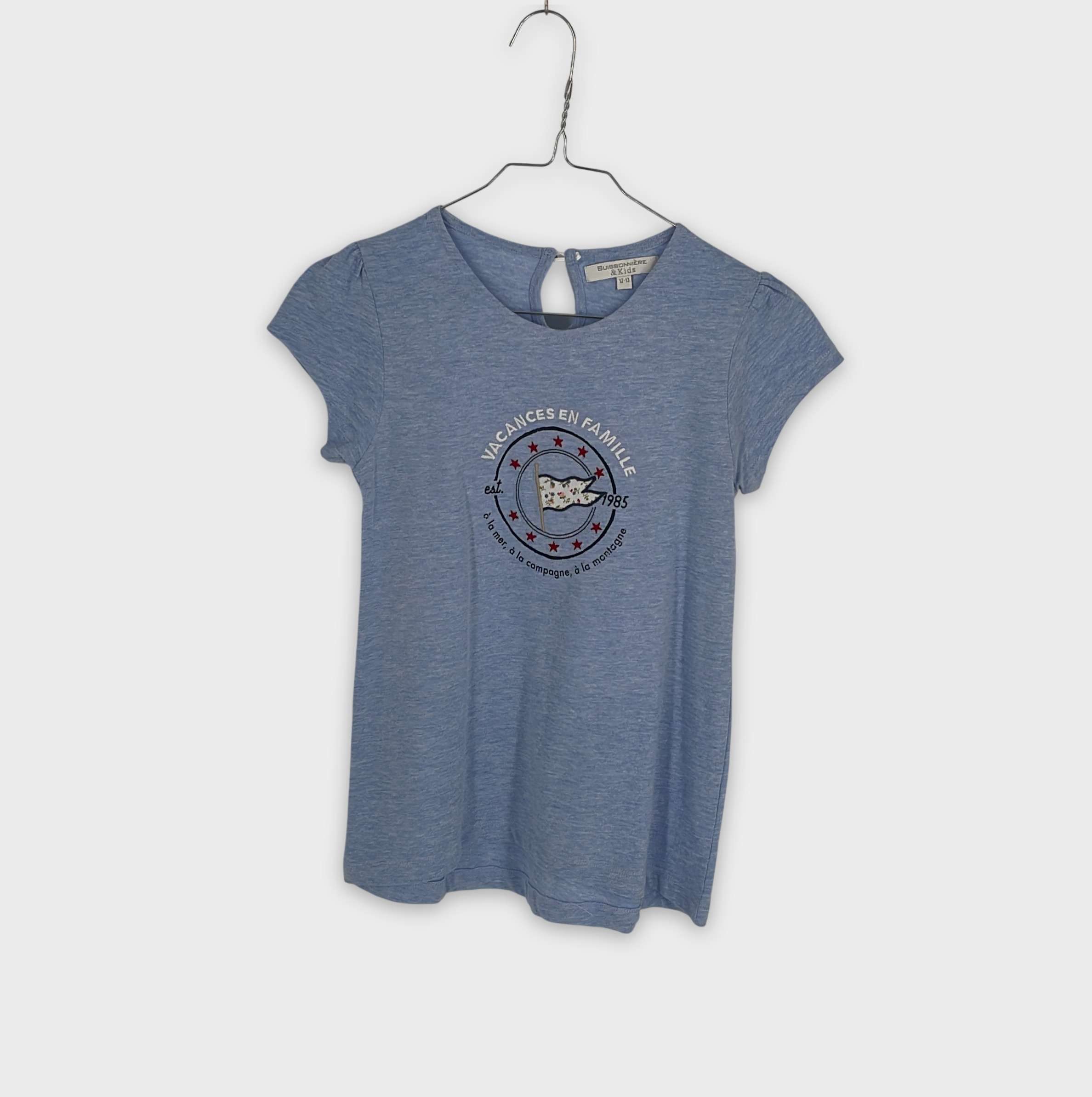 0-T-shirt manches courtes Buissonnière 12-13 Ans