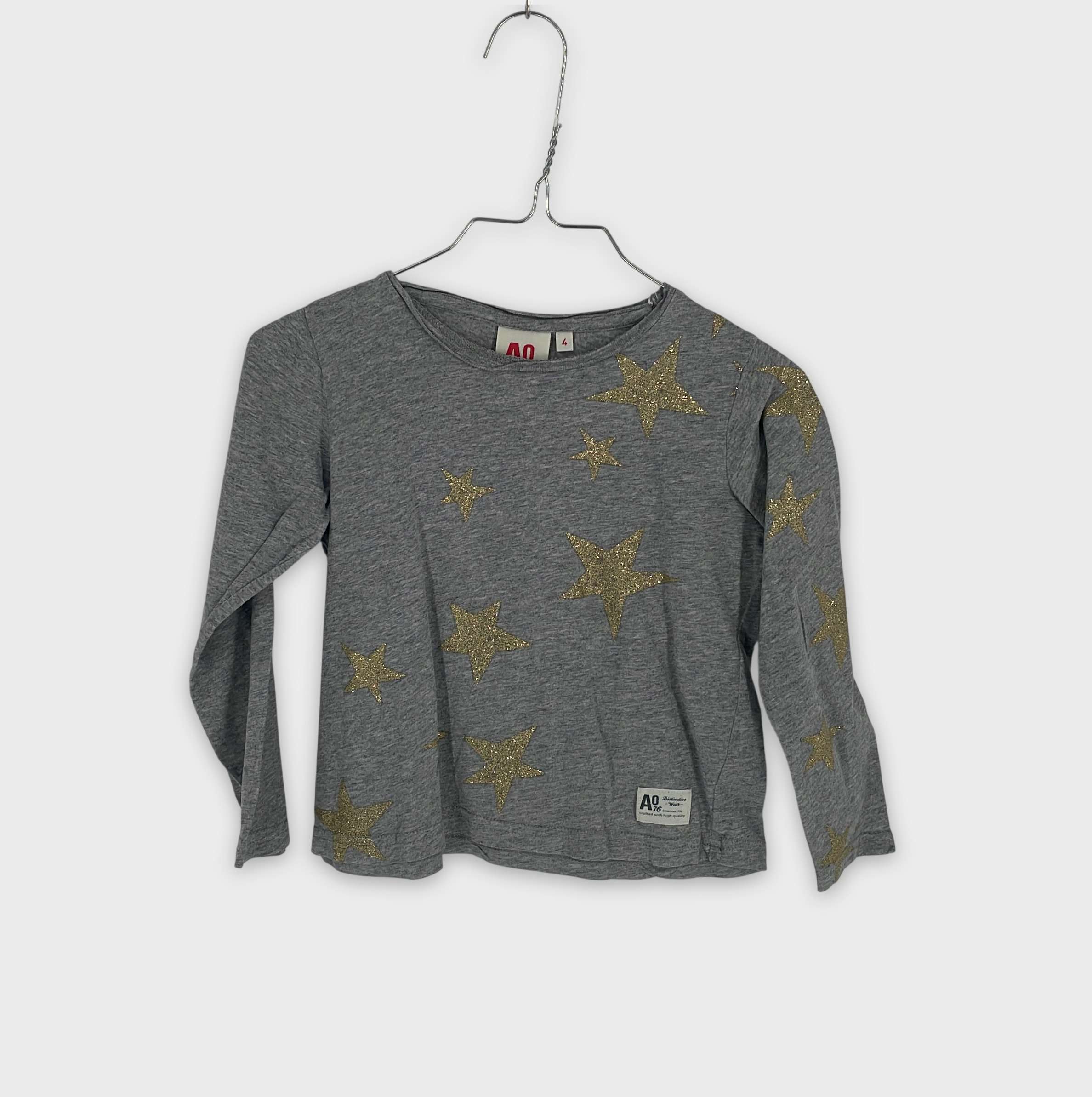 0-T-shirt manches longues American Outfitters 4 ans