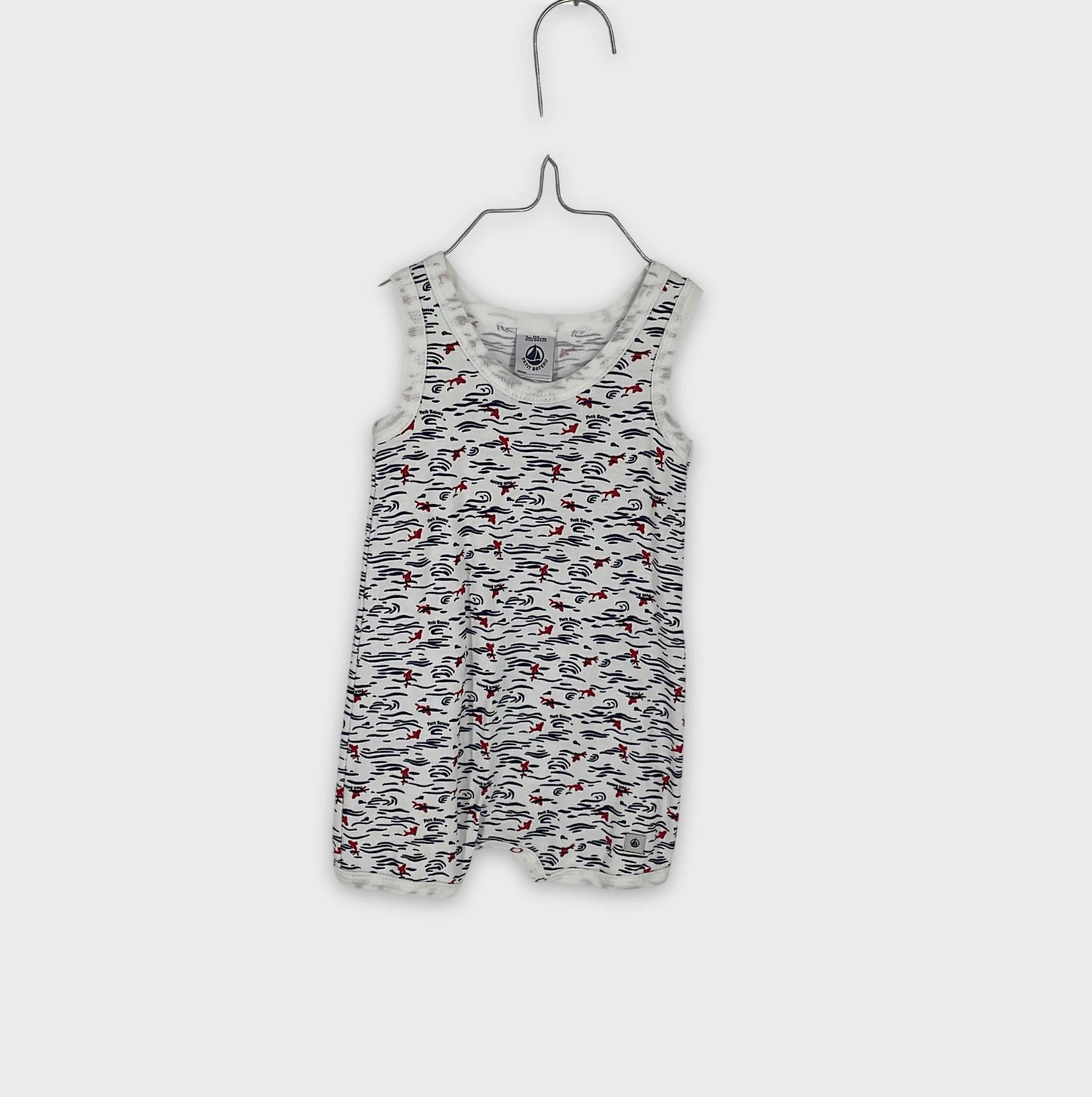 0-Barboteuse Petit Bateau 3 mois