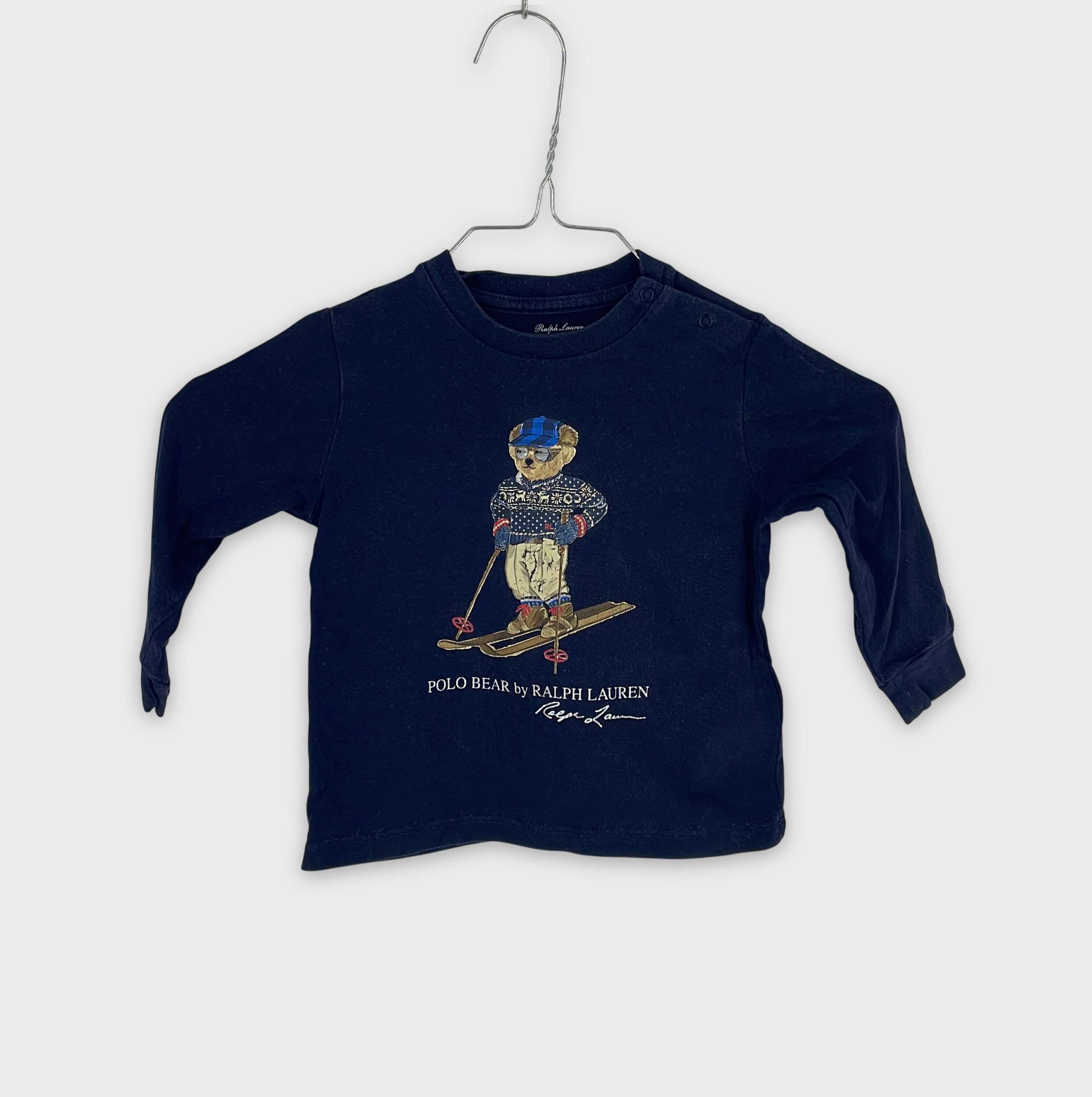 0-T-shirt manches longues Ralph Lauren 12 mois