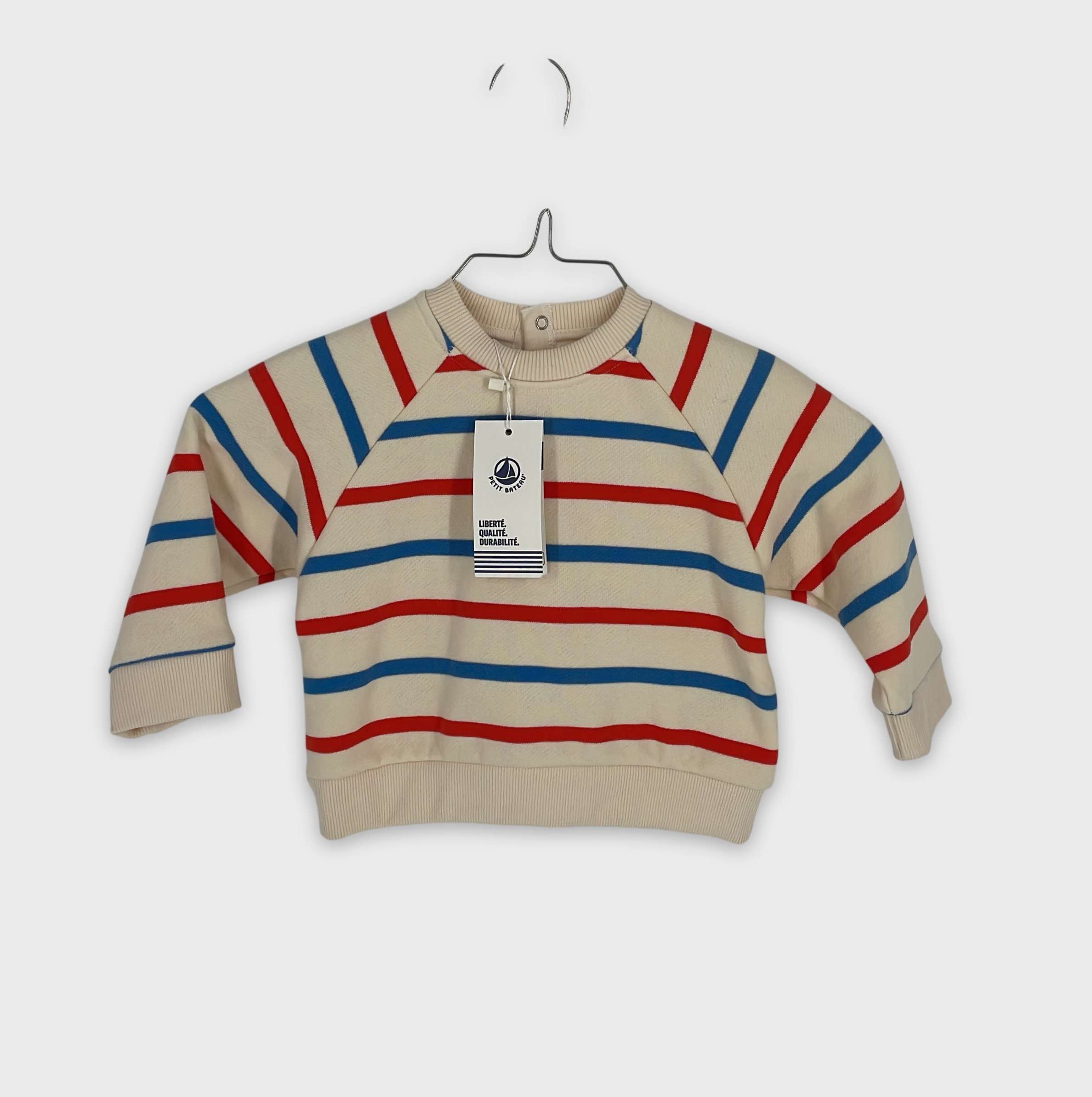 0-Sweat Petit Bateau 12 mois
