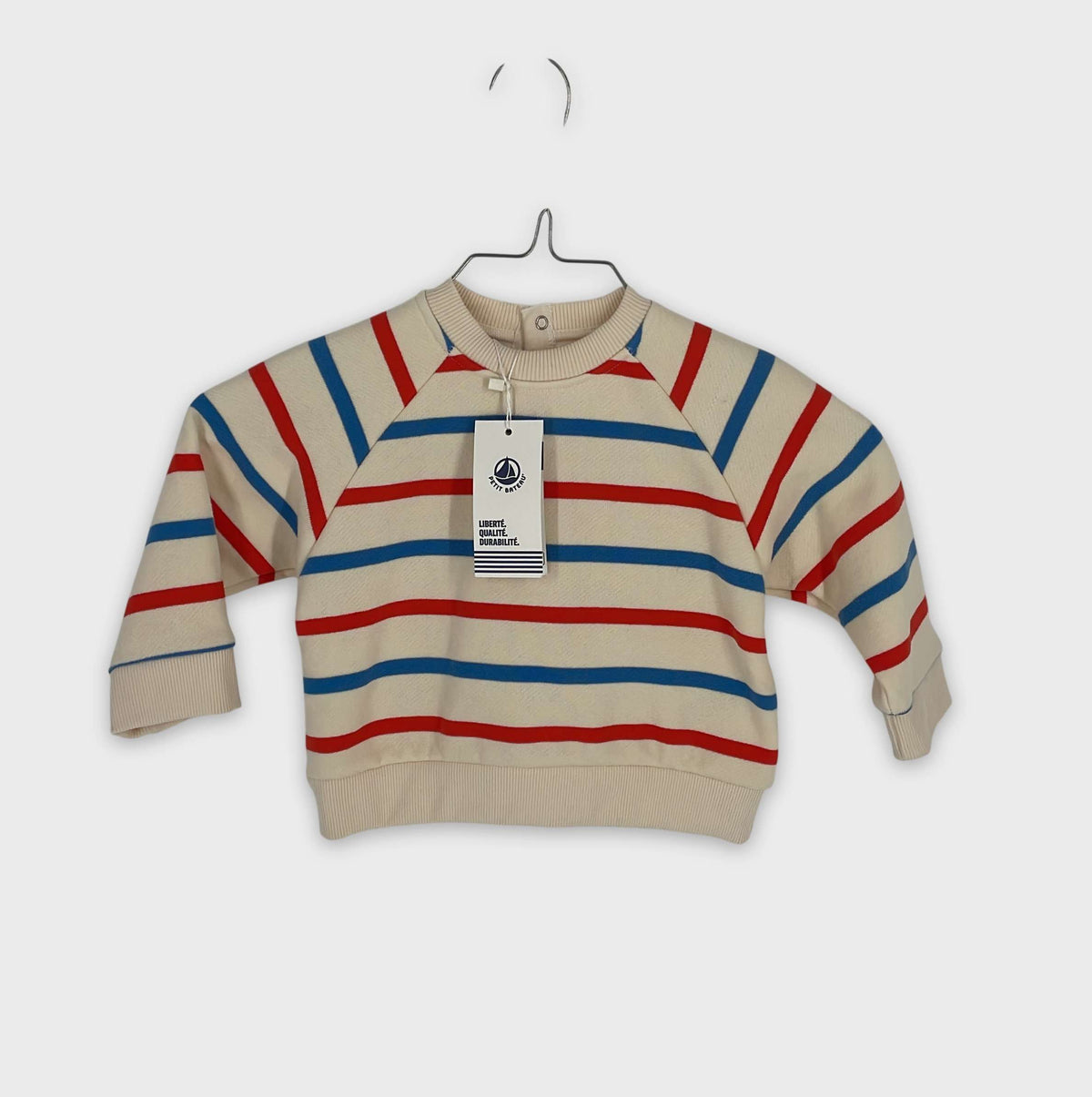 0-Sweat Petit Bateau 12 mois