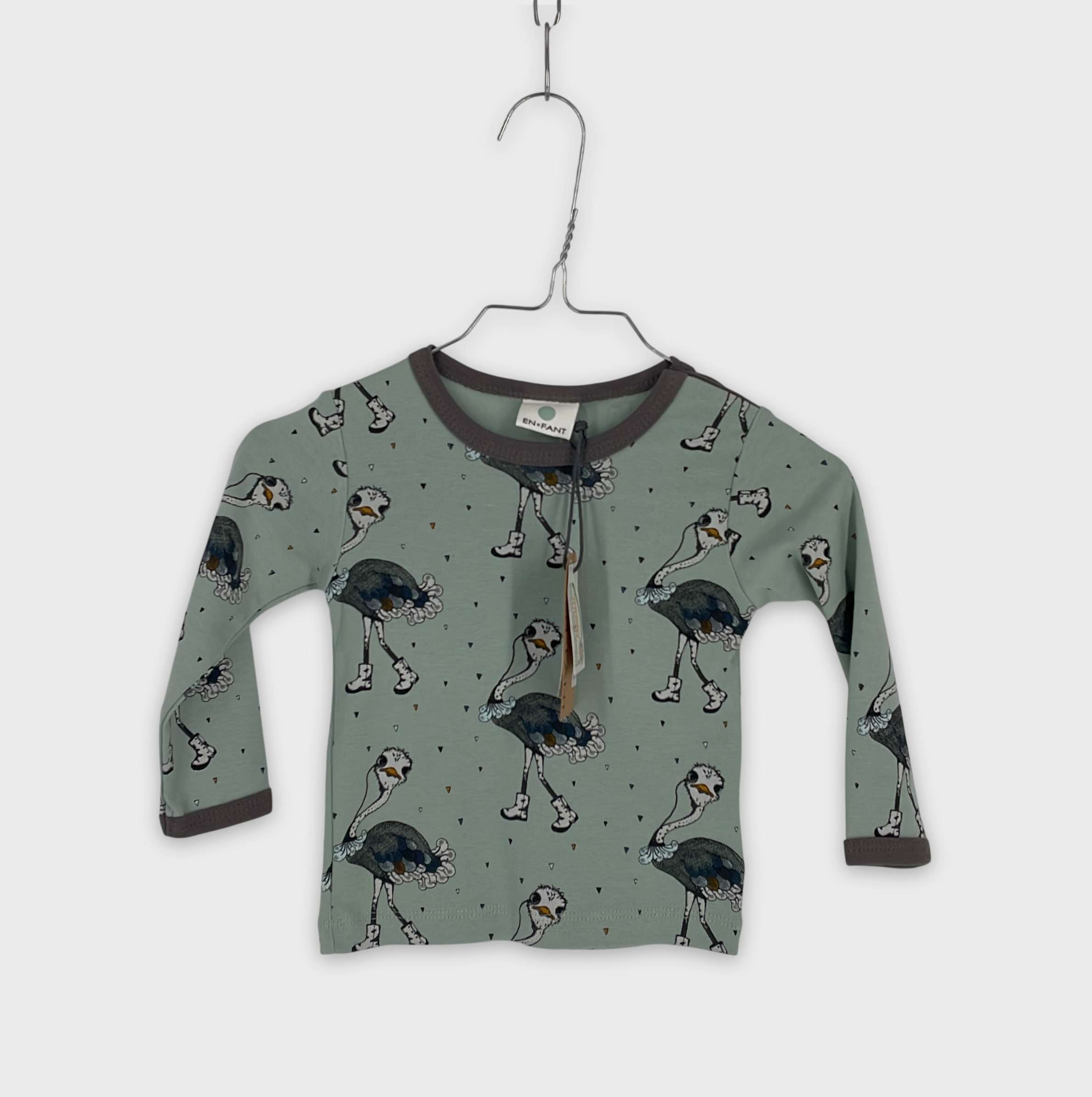 0-T-shirt manches longues Marque Inconnue 9 mois