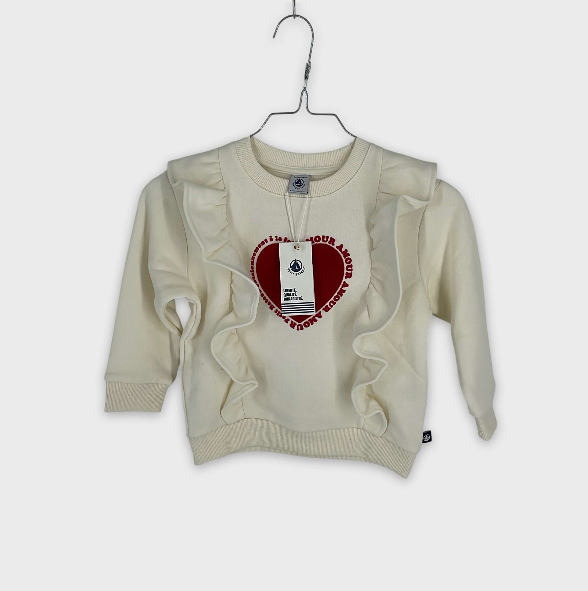 0-Sweat Petit Bateau 4 ans