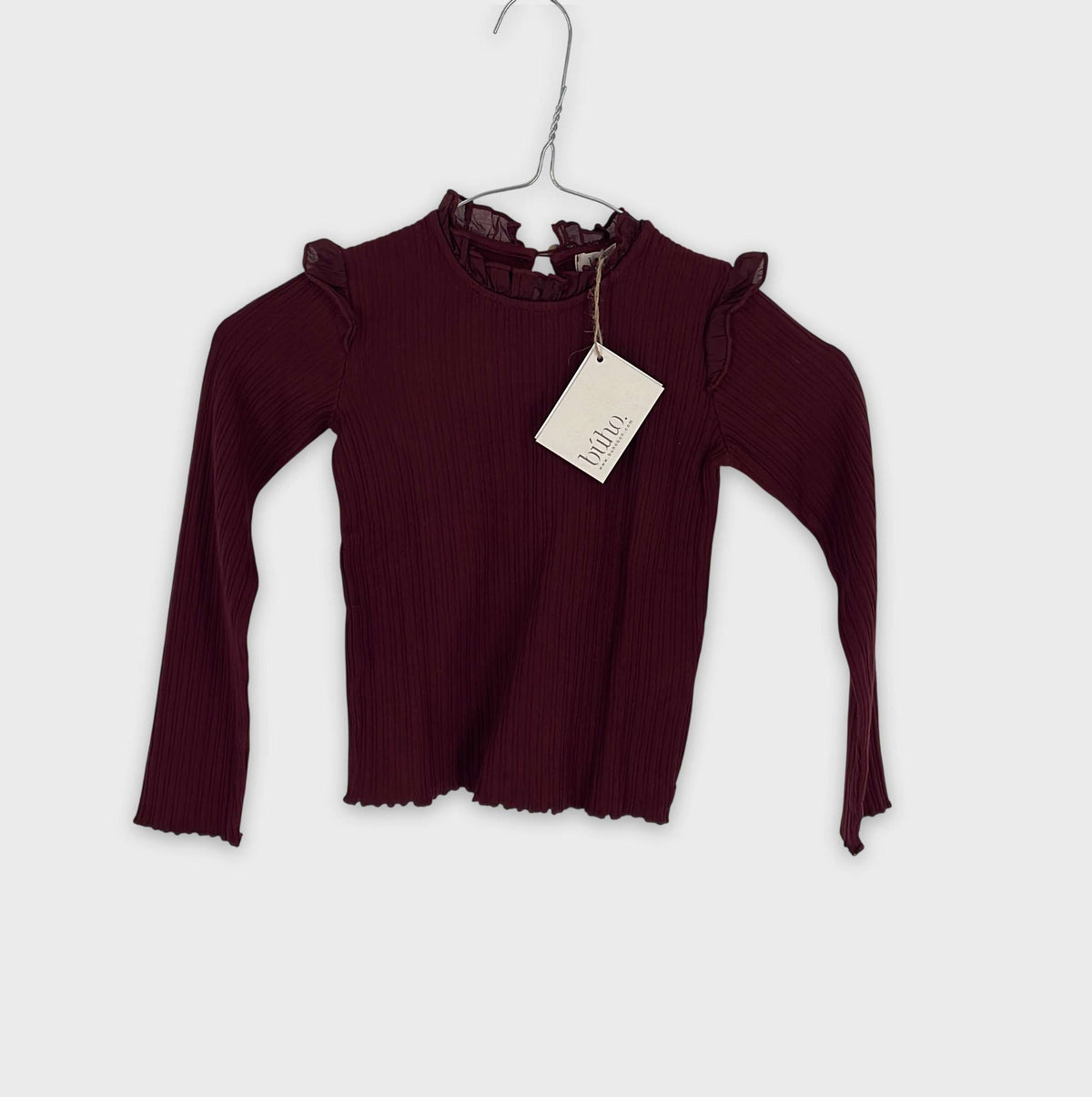 0-T-shirt manches longues Búho 4 ans
