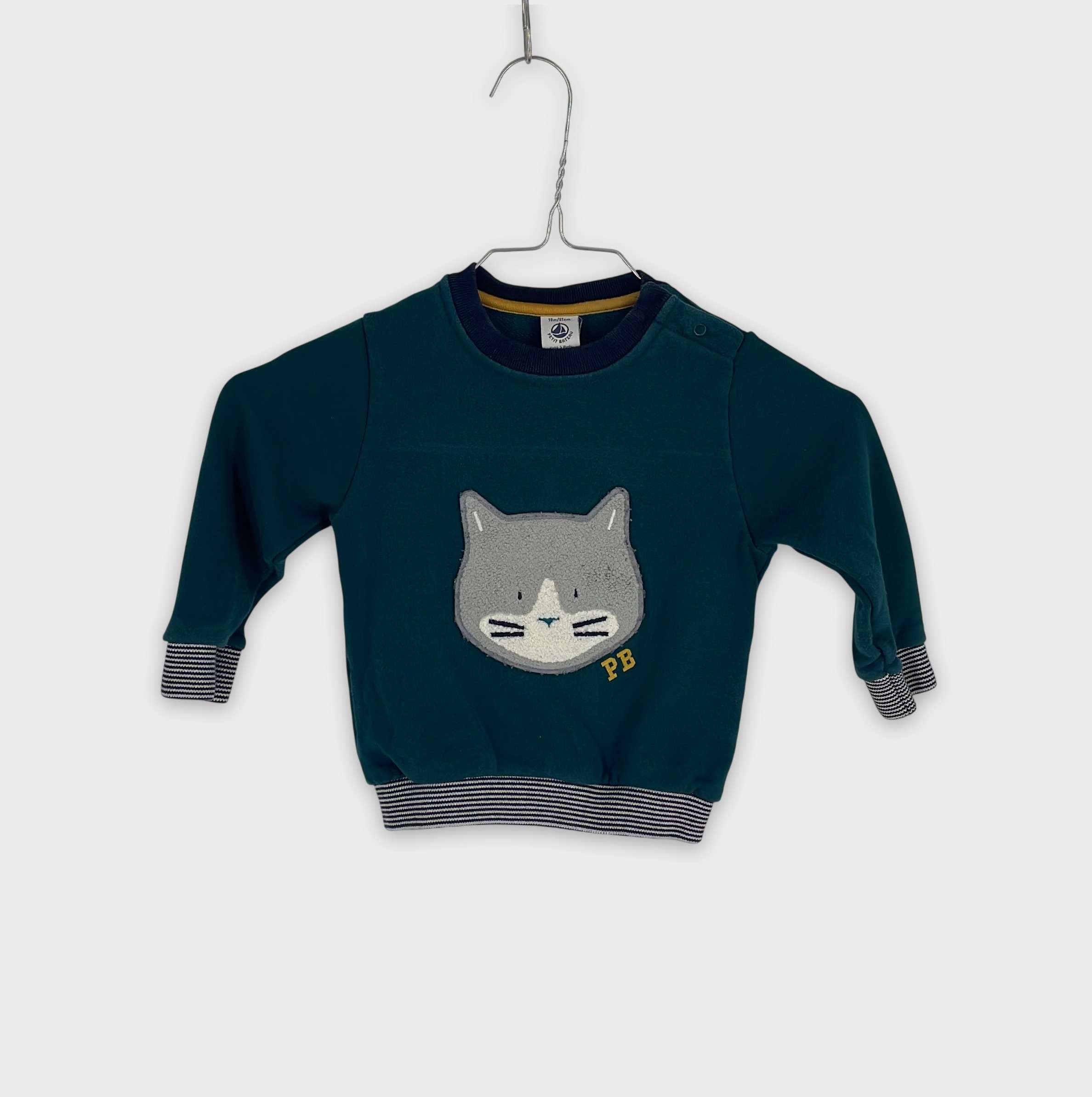 0-Sweat Petit Bateau 18 mois