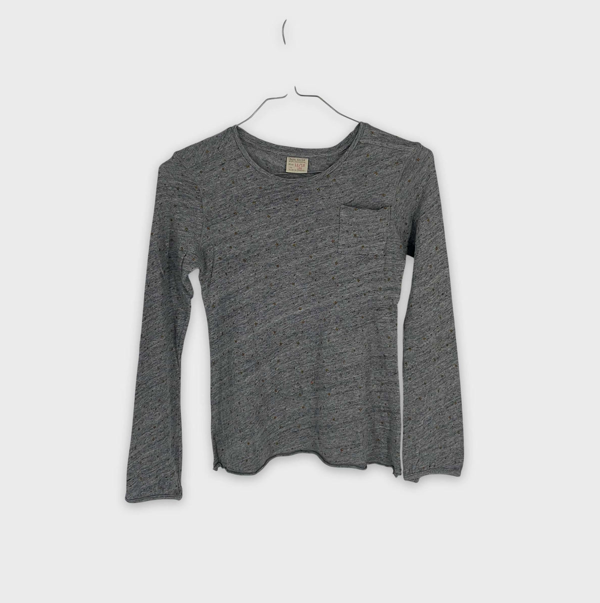0-T-shirt manches longues Zara Kids 11-12 Ans