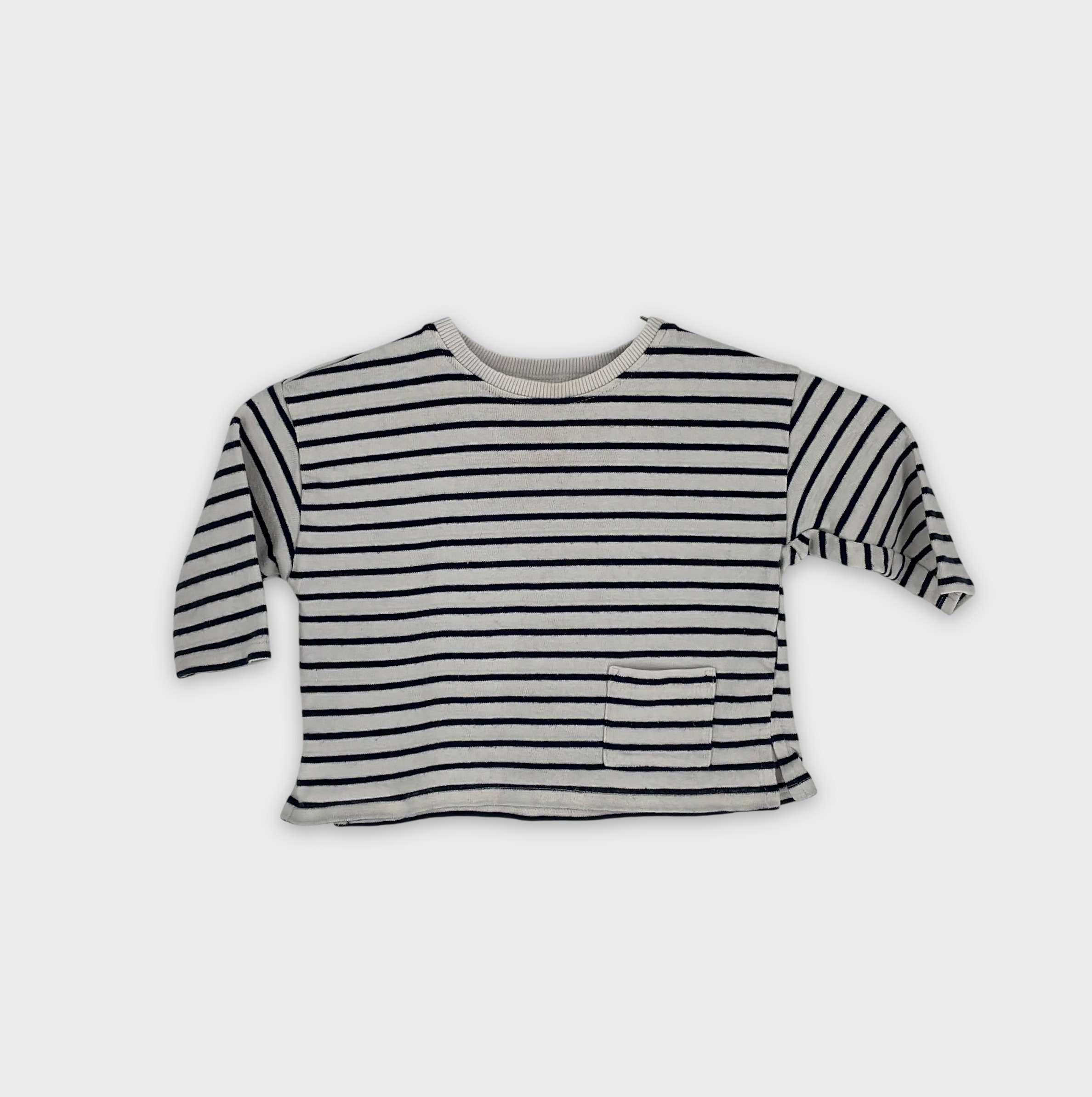 0-T-shirt manches longues Zara Kids 6-9 Mois