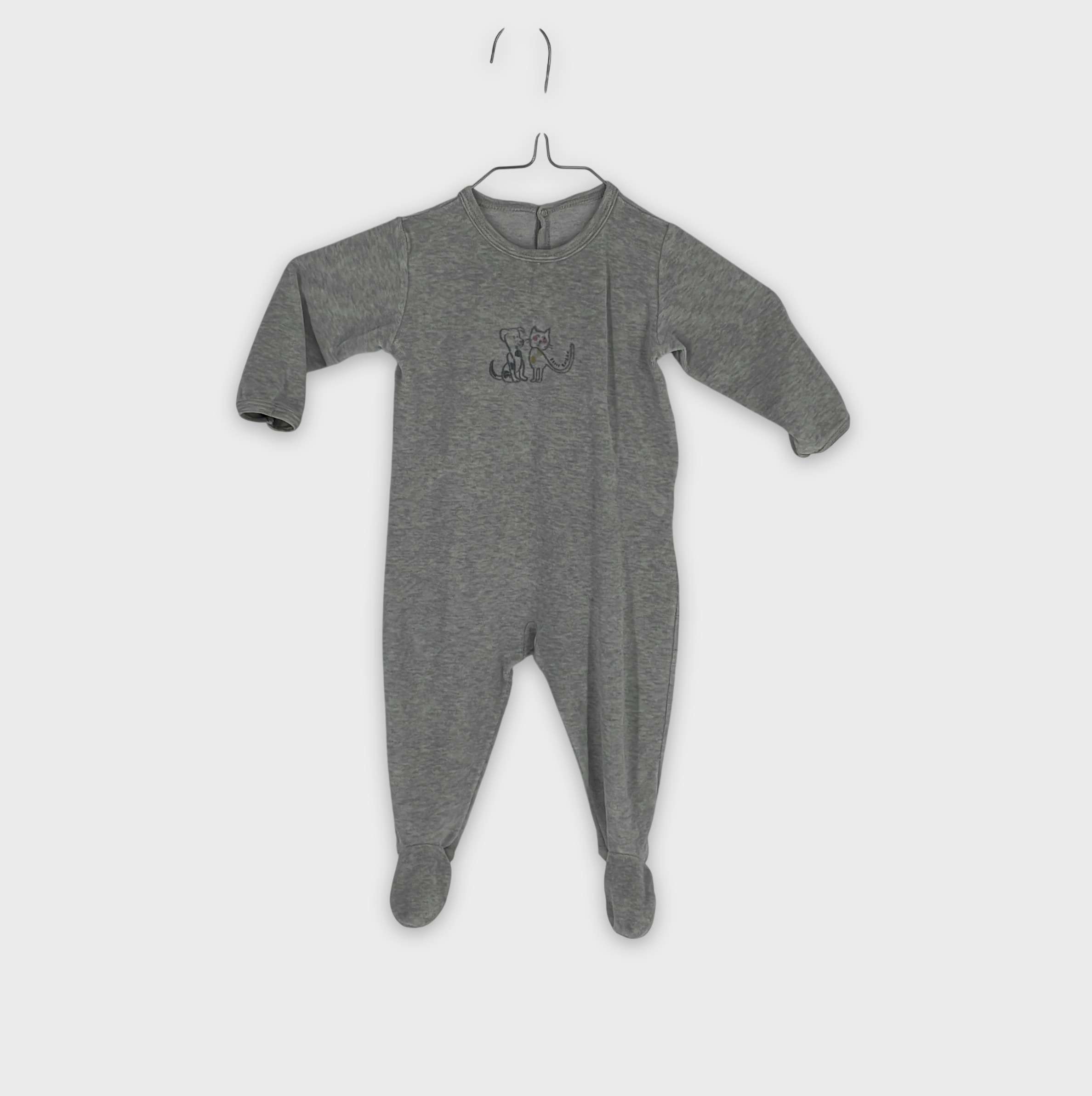 0-Pyjama long Petit Bateau 12 mois