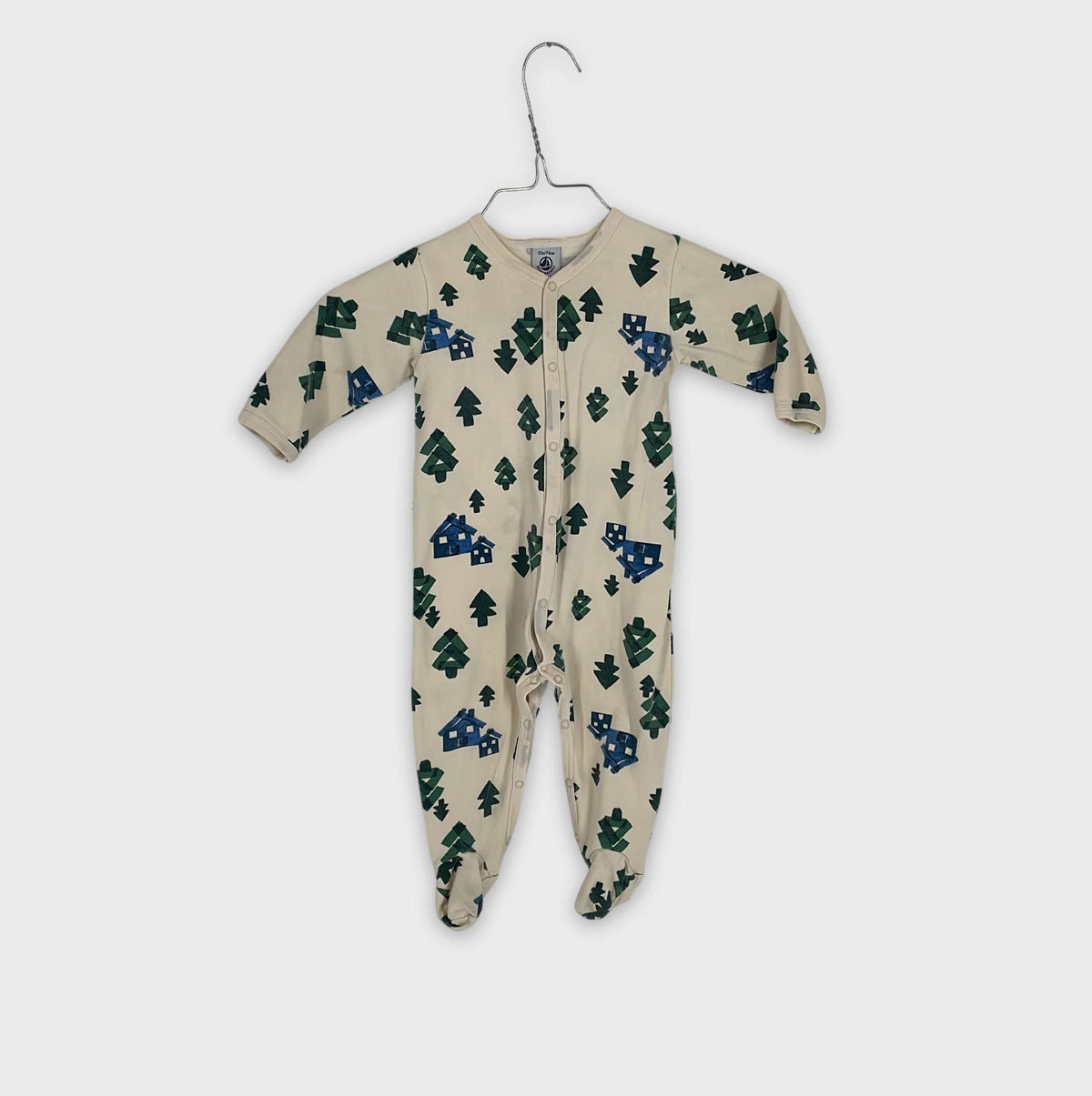 0-Pyjama long Petit Bateau 12 mois