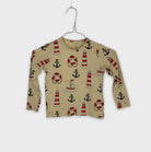 0-T-shirt manches longues Mini Rodini 4-5 Ans