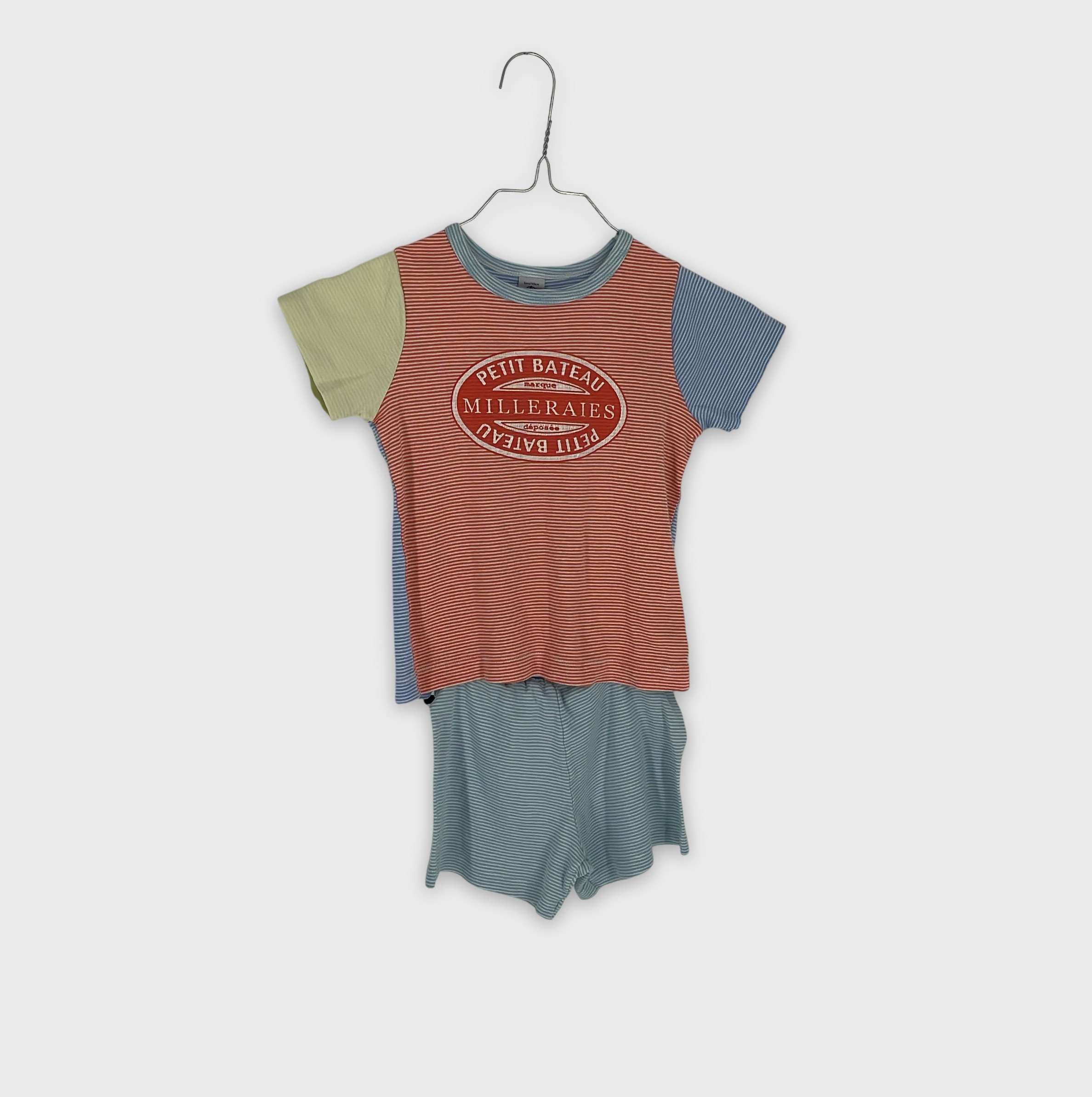 0-Pyjama court Petit Bateau 5 ans