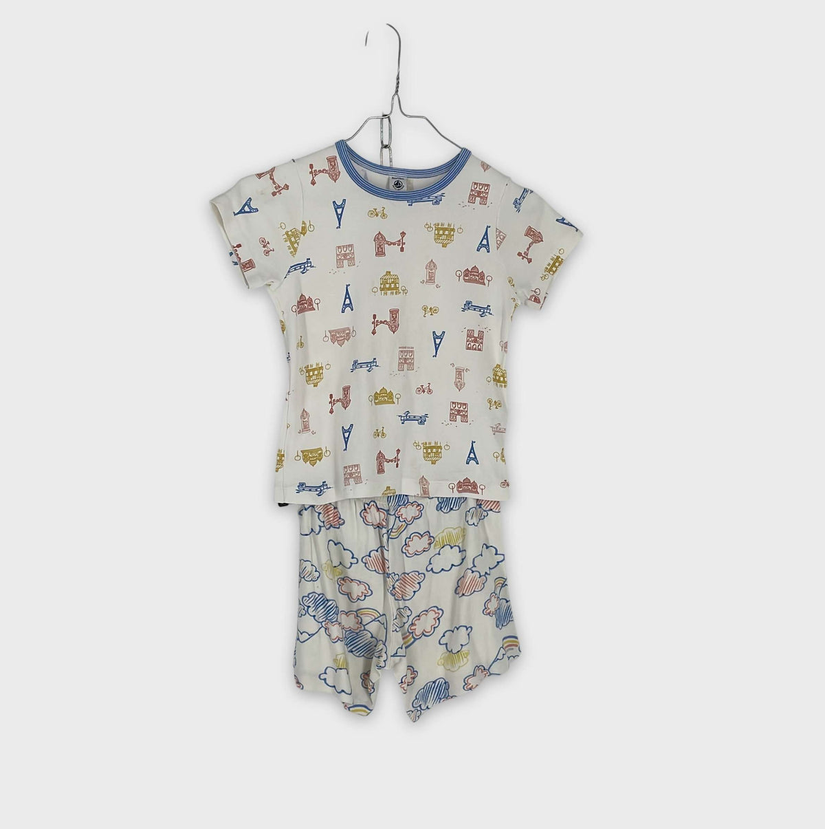 0-Pyjama court Petit Bateau 8 ans