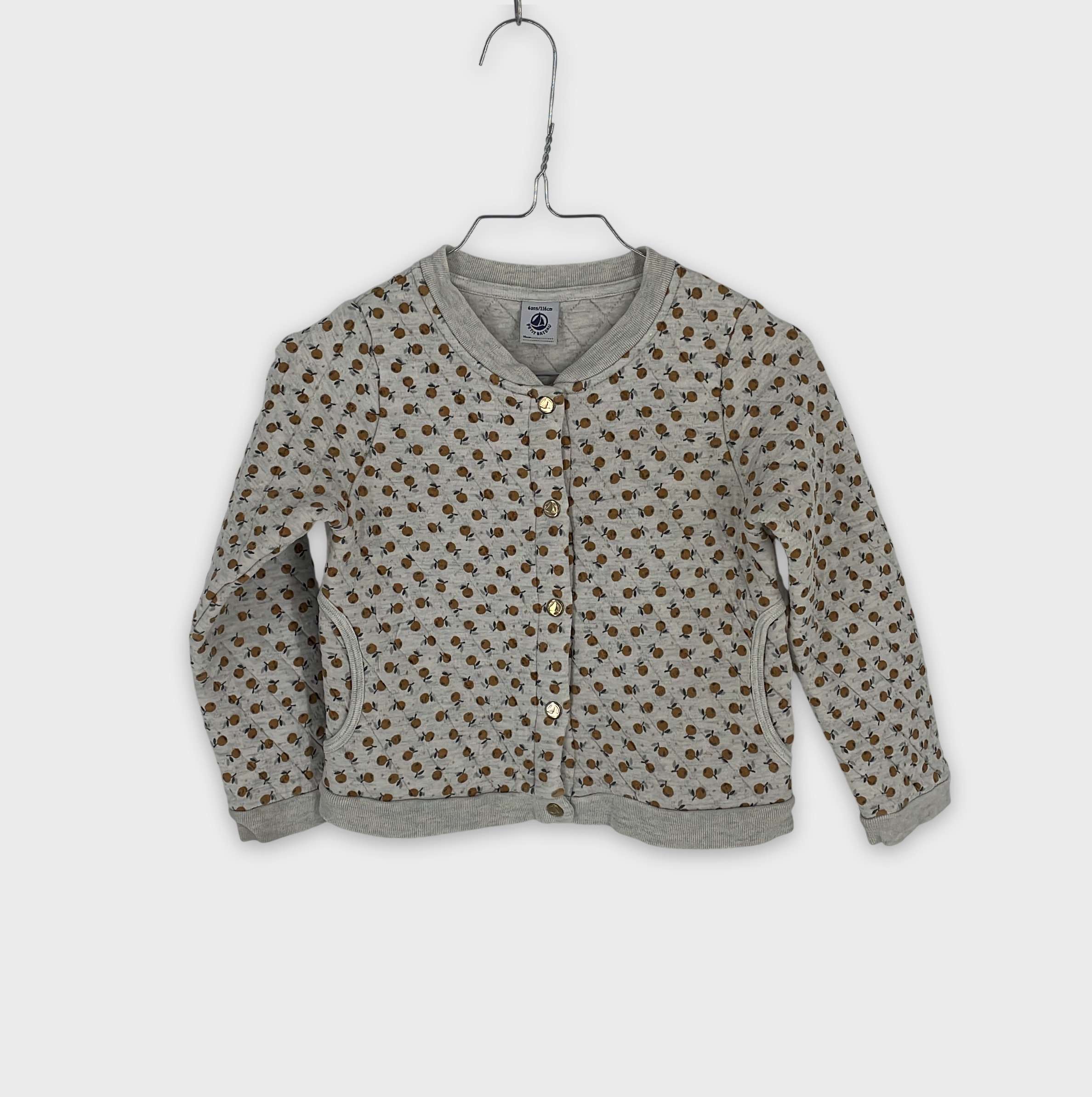 0-Veste/manteau Petit Bateau 6 ans