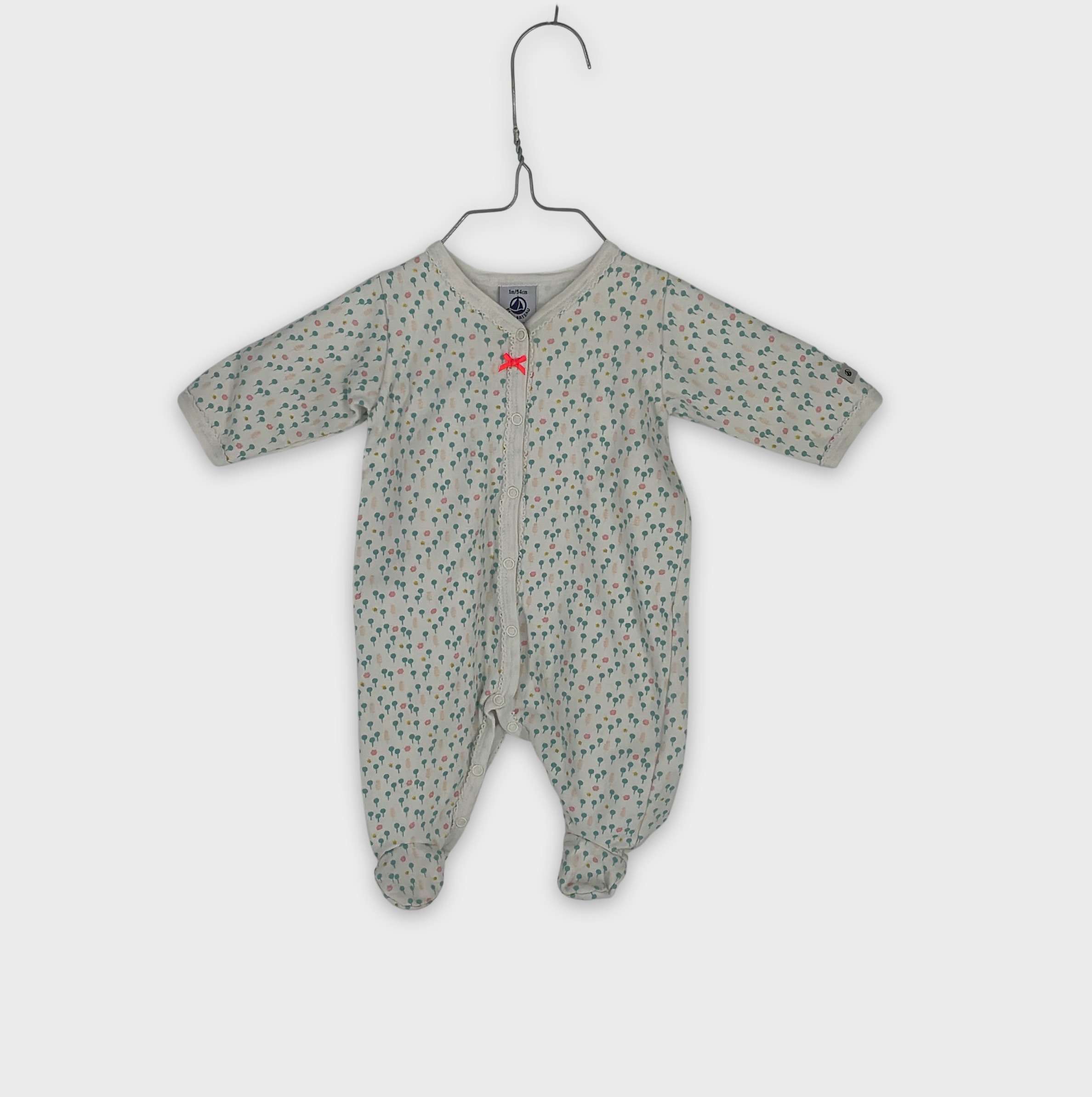 0-Pyjama long Petit Bateau 1 mois