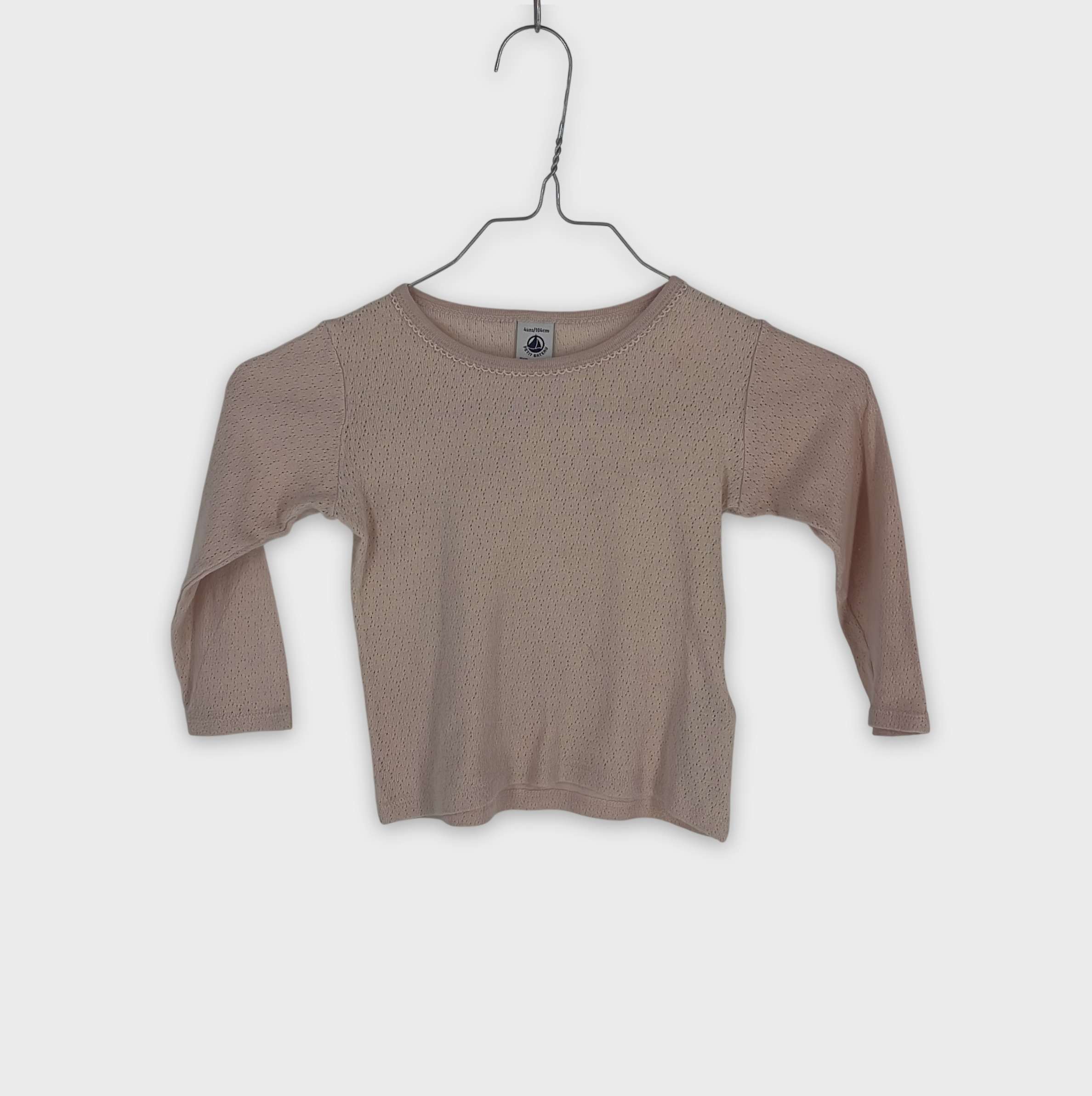 0-T-shirt manches longues Petit Bateau 4 ans