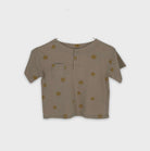 0-T-shirt manches courtes Bonjour