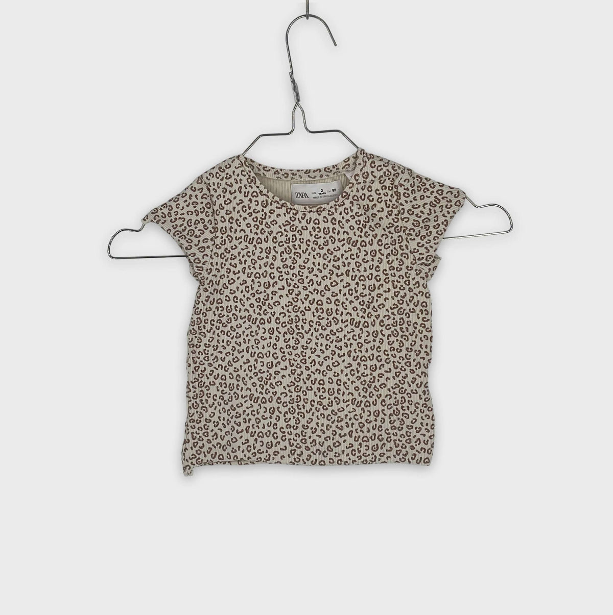 0-T-shirt manches courtes Zara Kids 24 mois