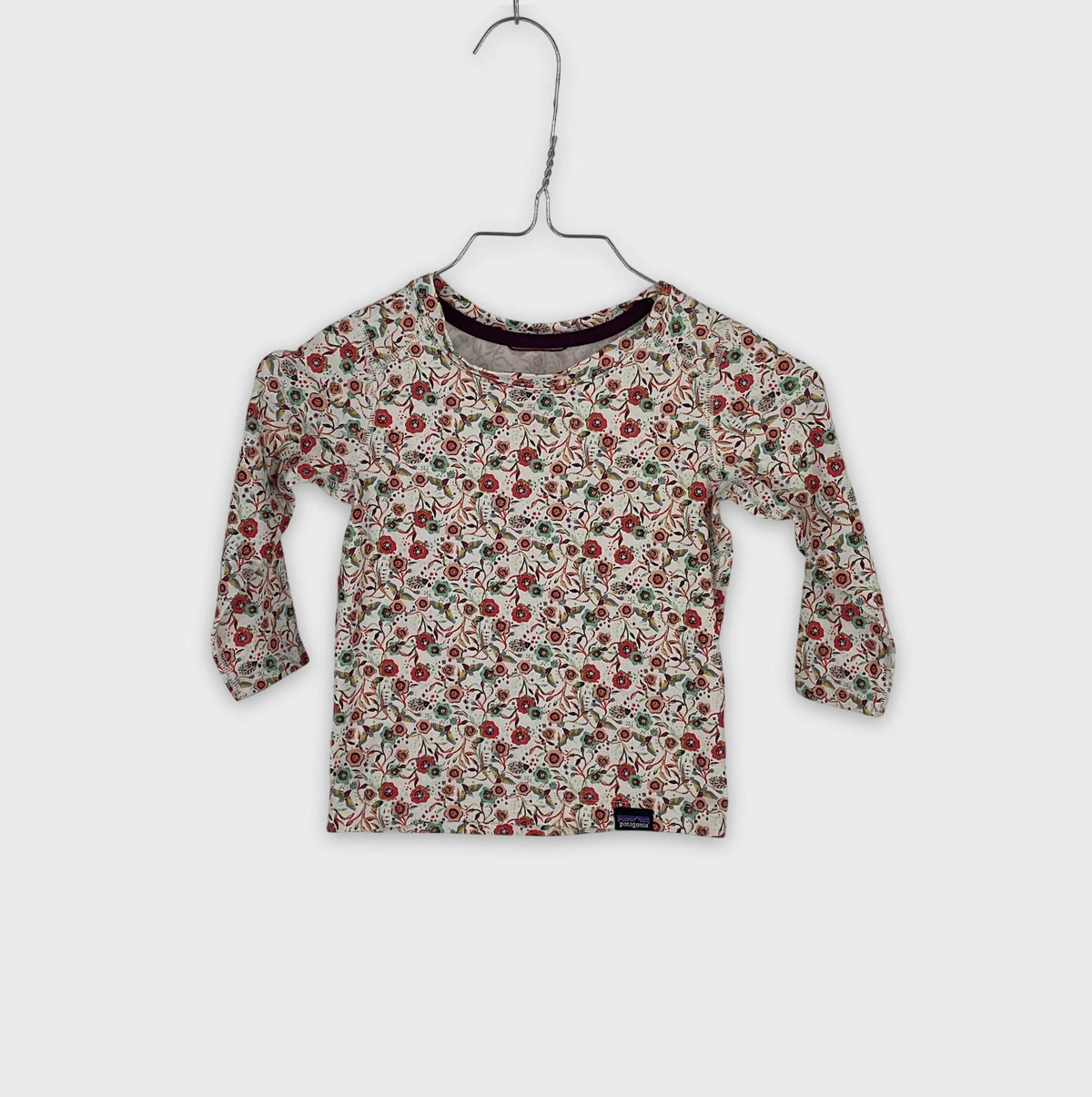 0-T-shirt manches longues Patagonia 12-18 Mois