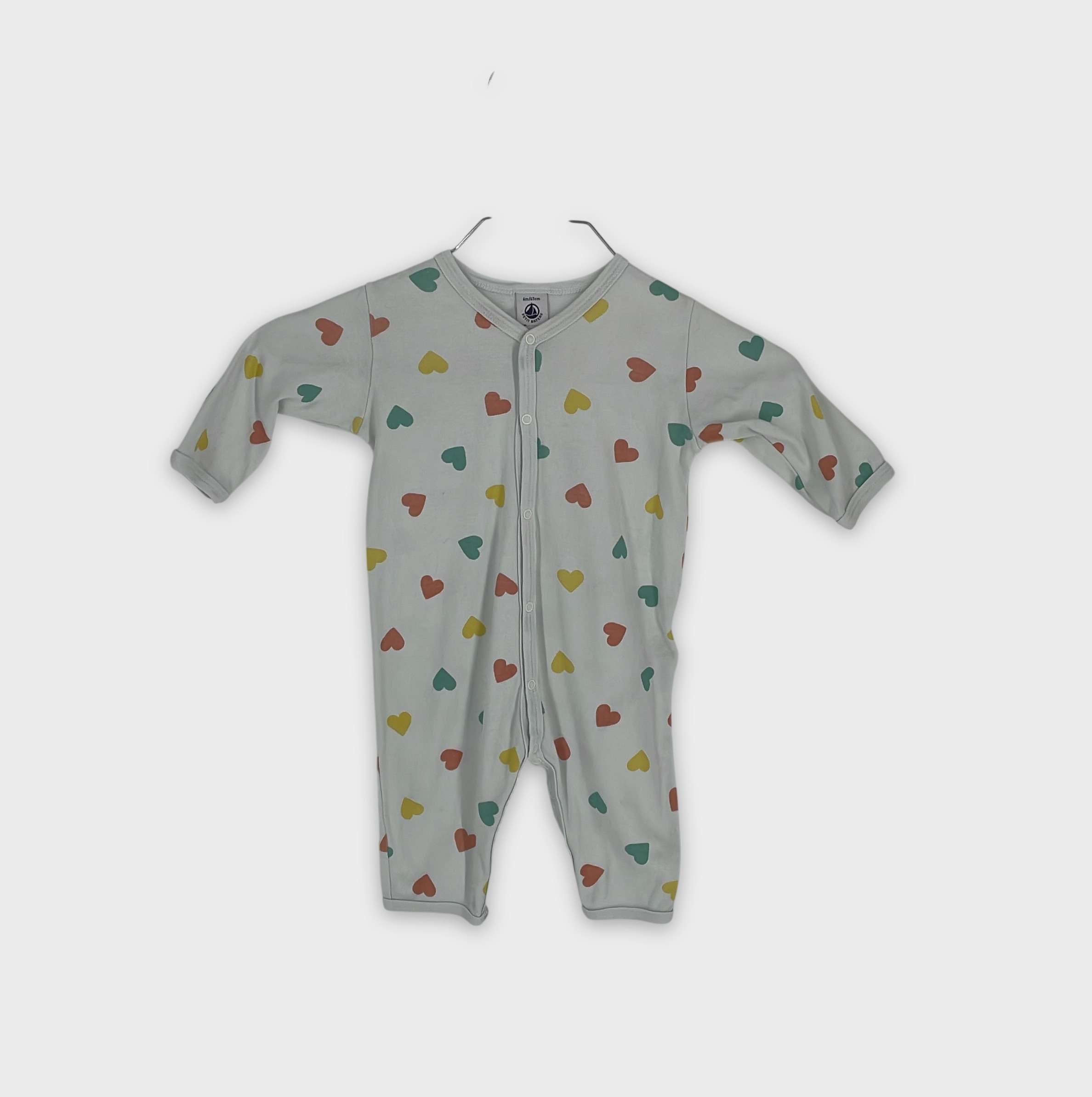 0-Pyjama long Petit Bateau 6 mois