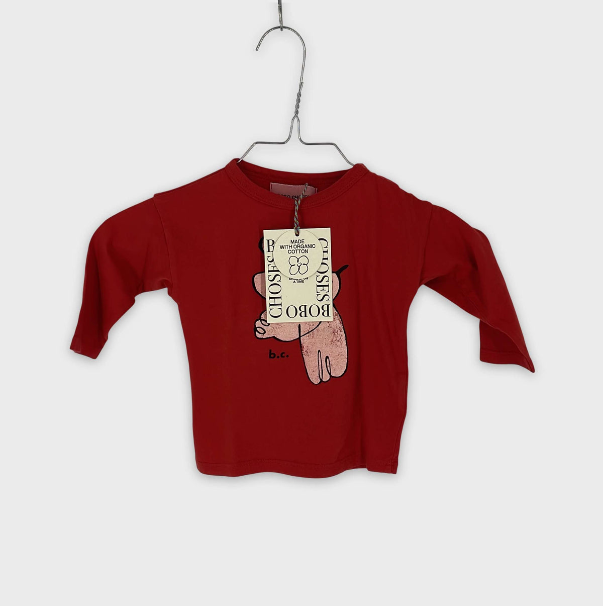 0-T-shirt manches longues Bobo Choses 6 mois