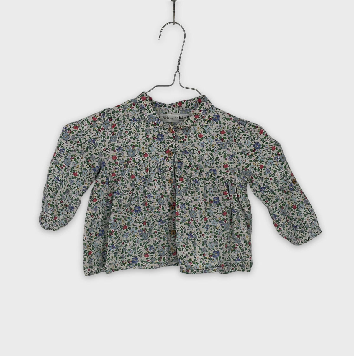 0-Chemise/blouse Zara Baby 9-12 Mois