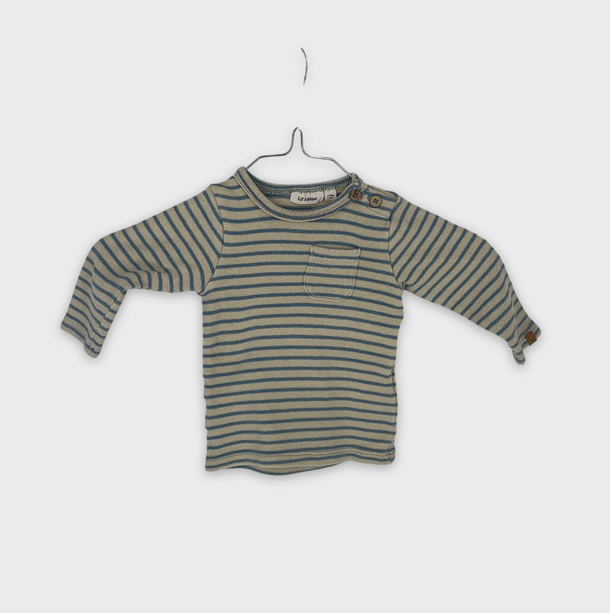 0-T-shirt manches longues Lil' Atelier 6-9 Mois