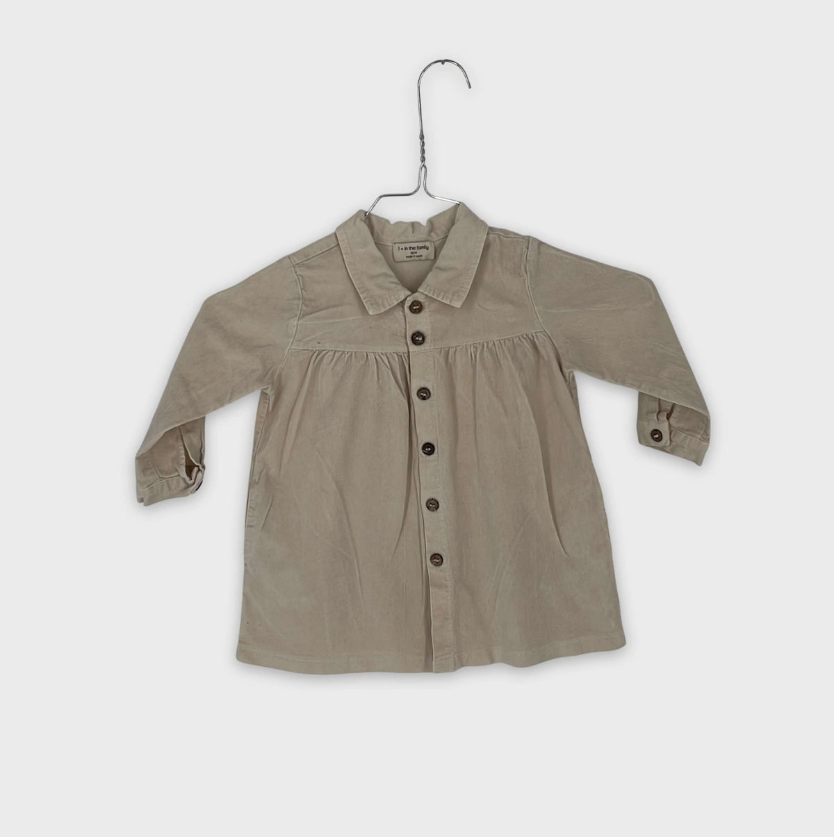 0-Chemise/blouse 1+ In The Family 12 mois
