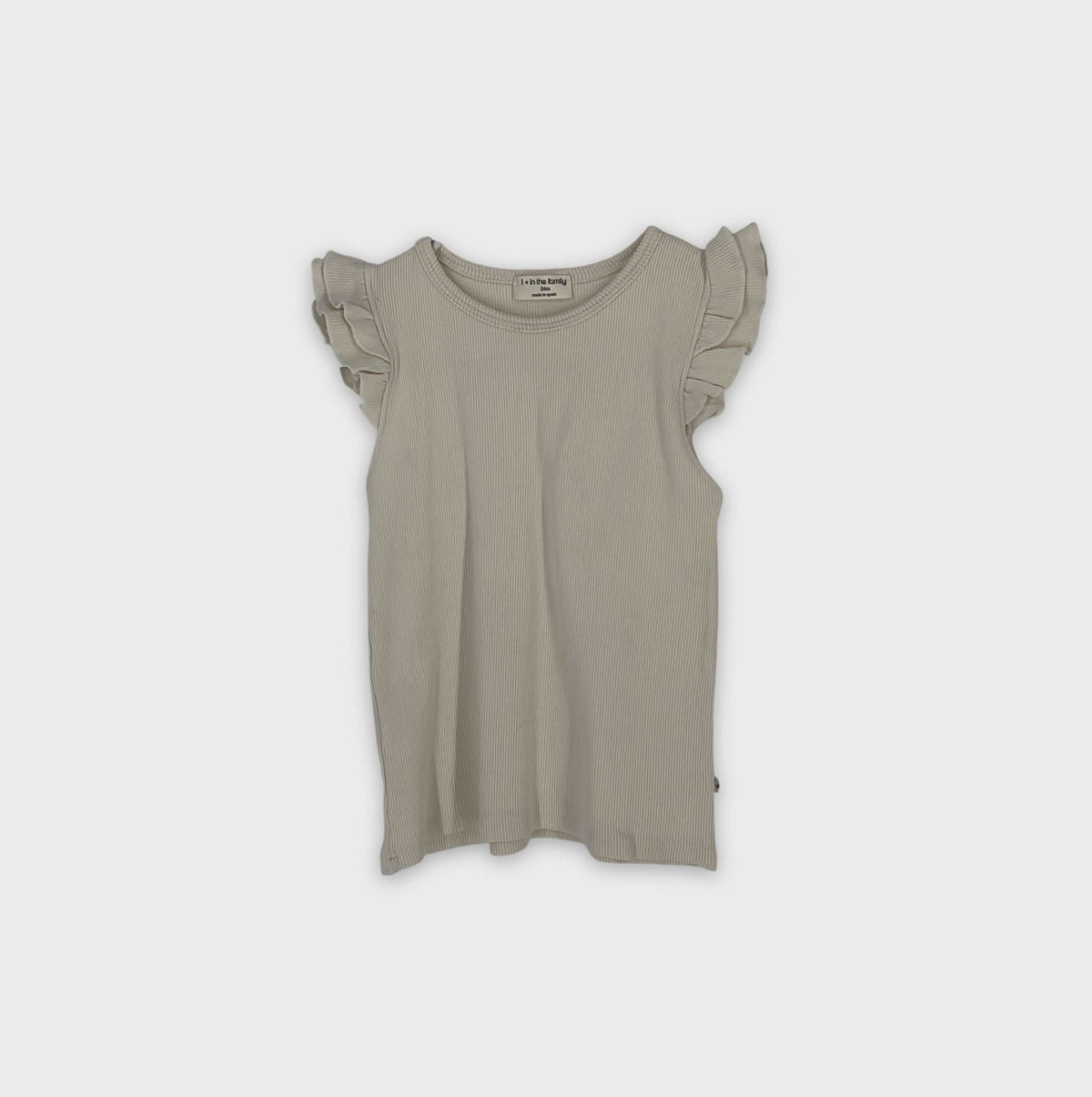 0-T-shirt manches courtes 1+ In The Family 24 mois