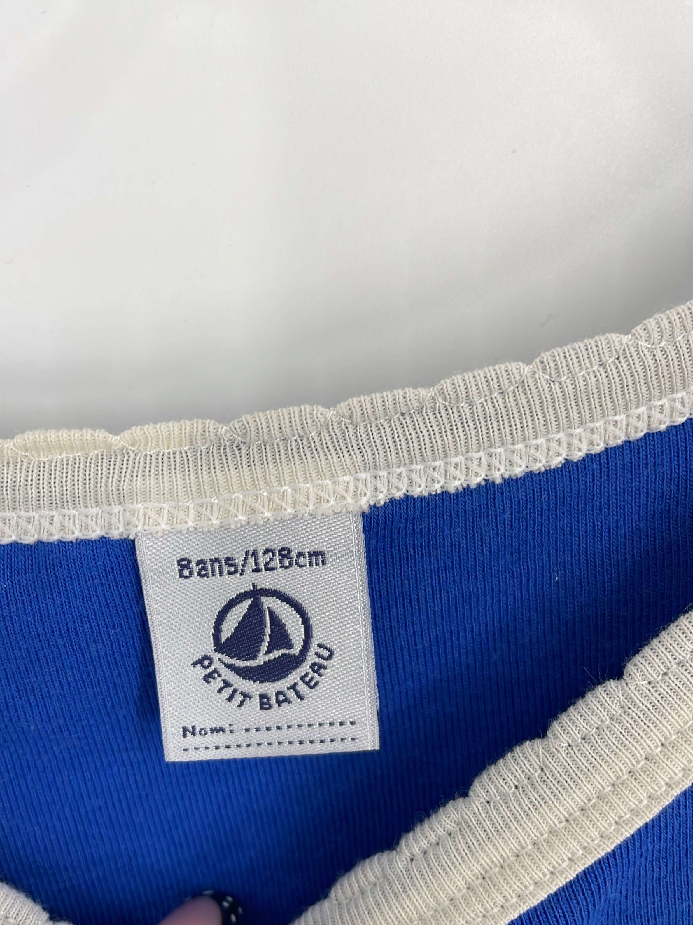 1-Robe Petit Bateau 8 ans