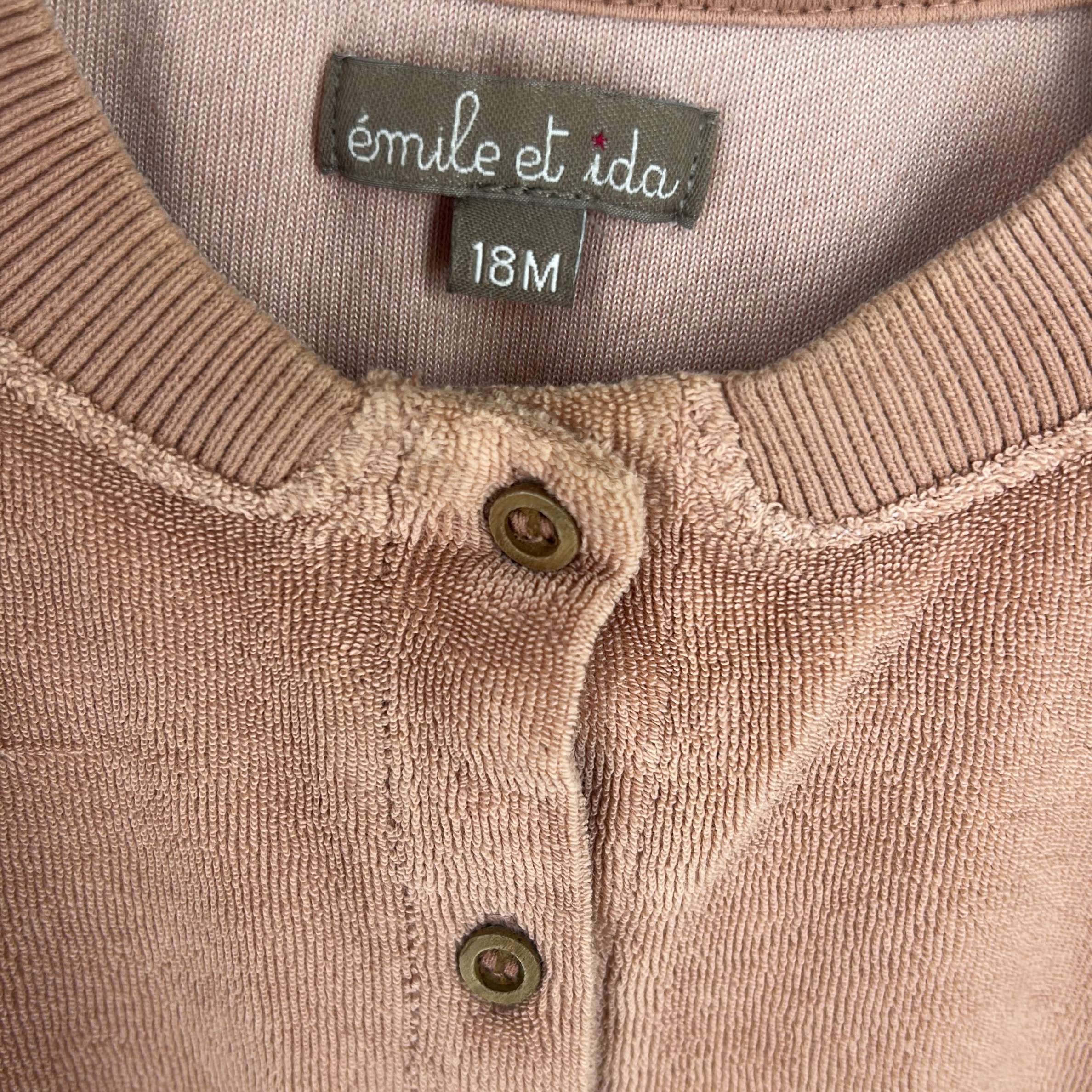 2-Gilet Emile & Ida 18 mois