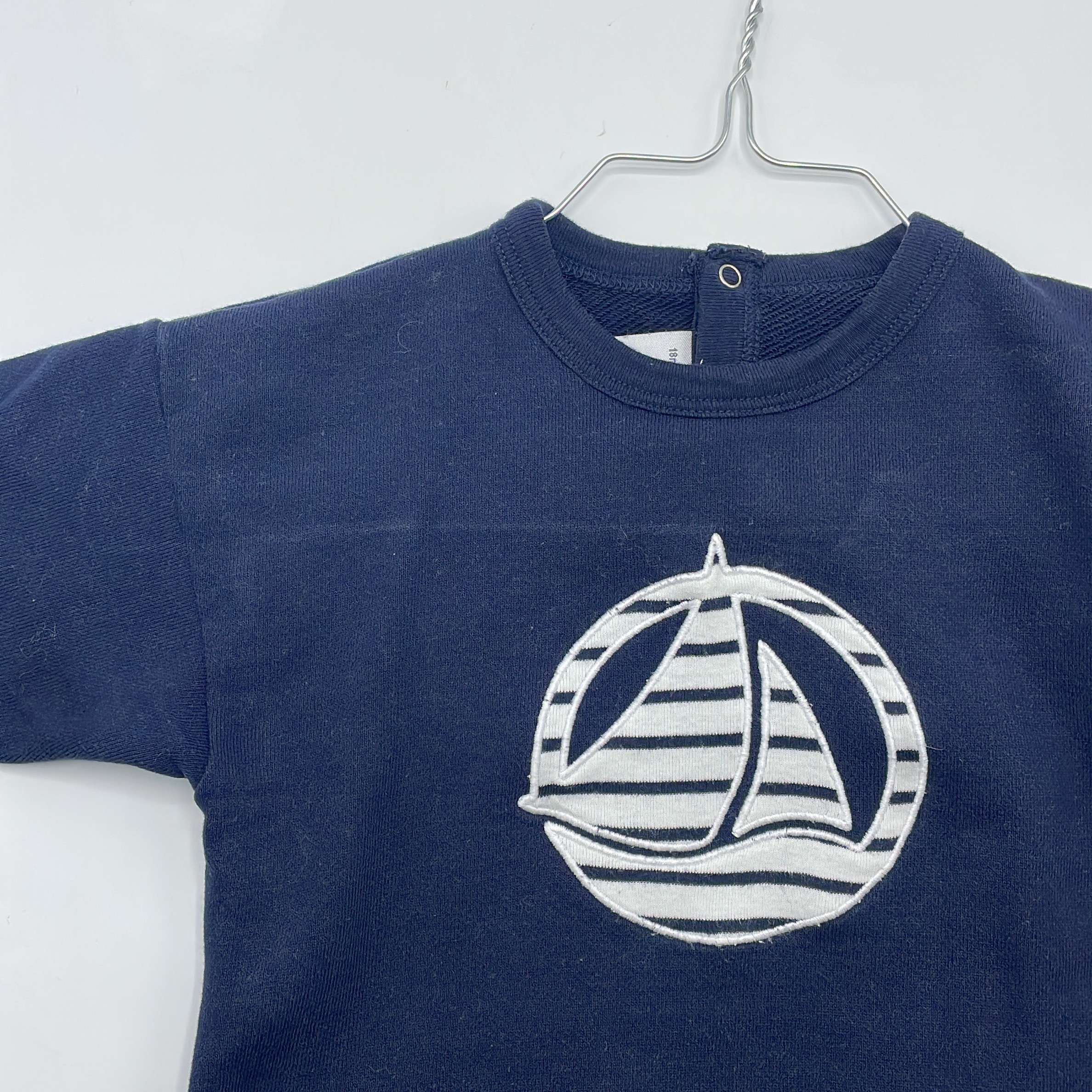 2-Sweat Petit Bateau 18 mois