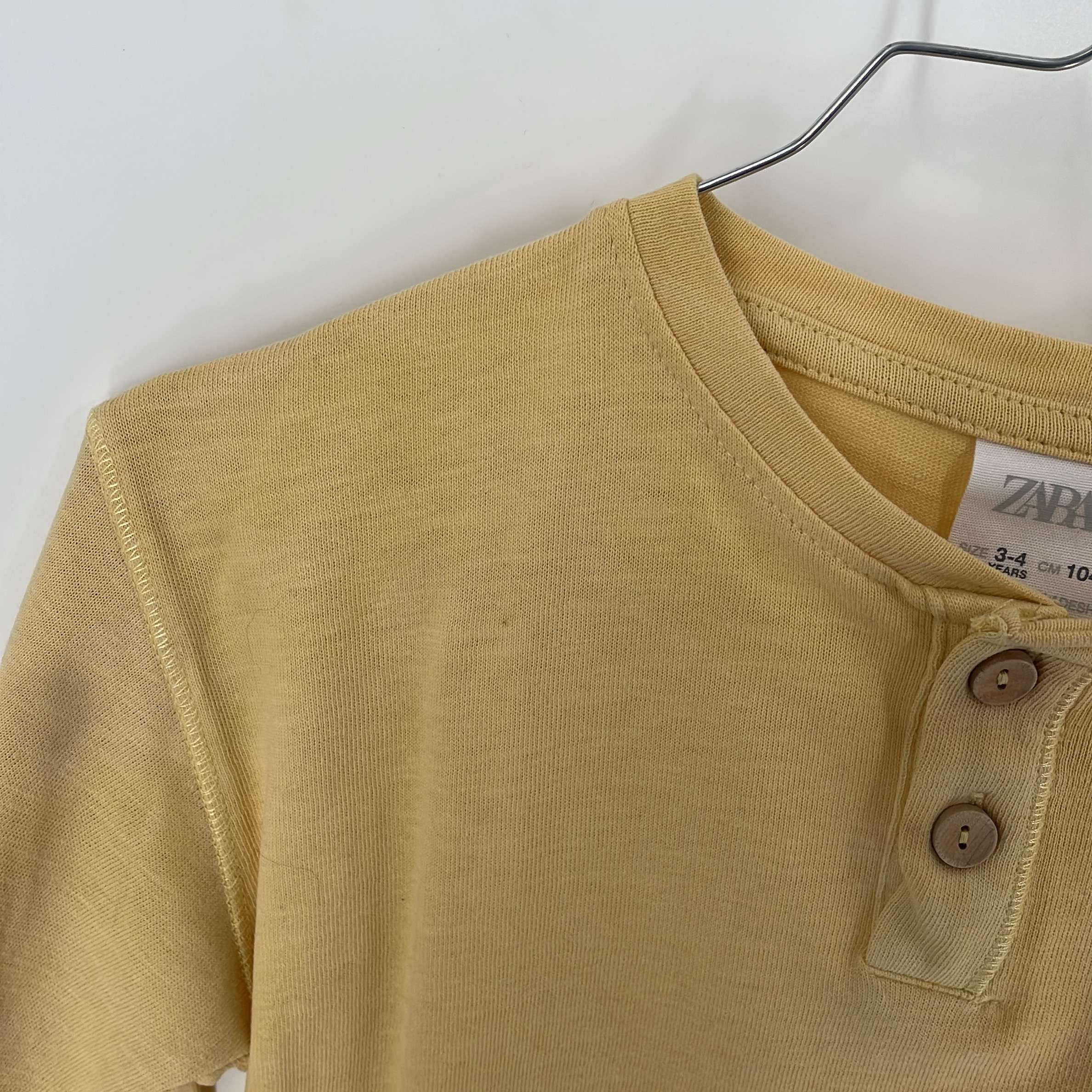 2-T-shirt manches longues Zara Kids 3-4 Ans