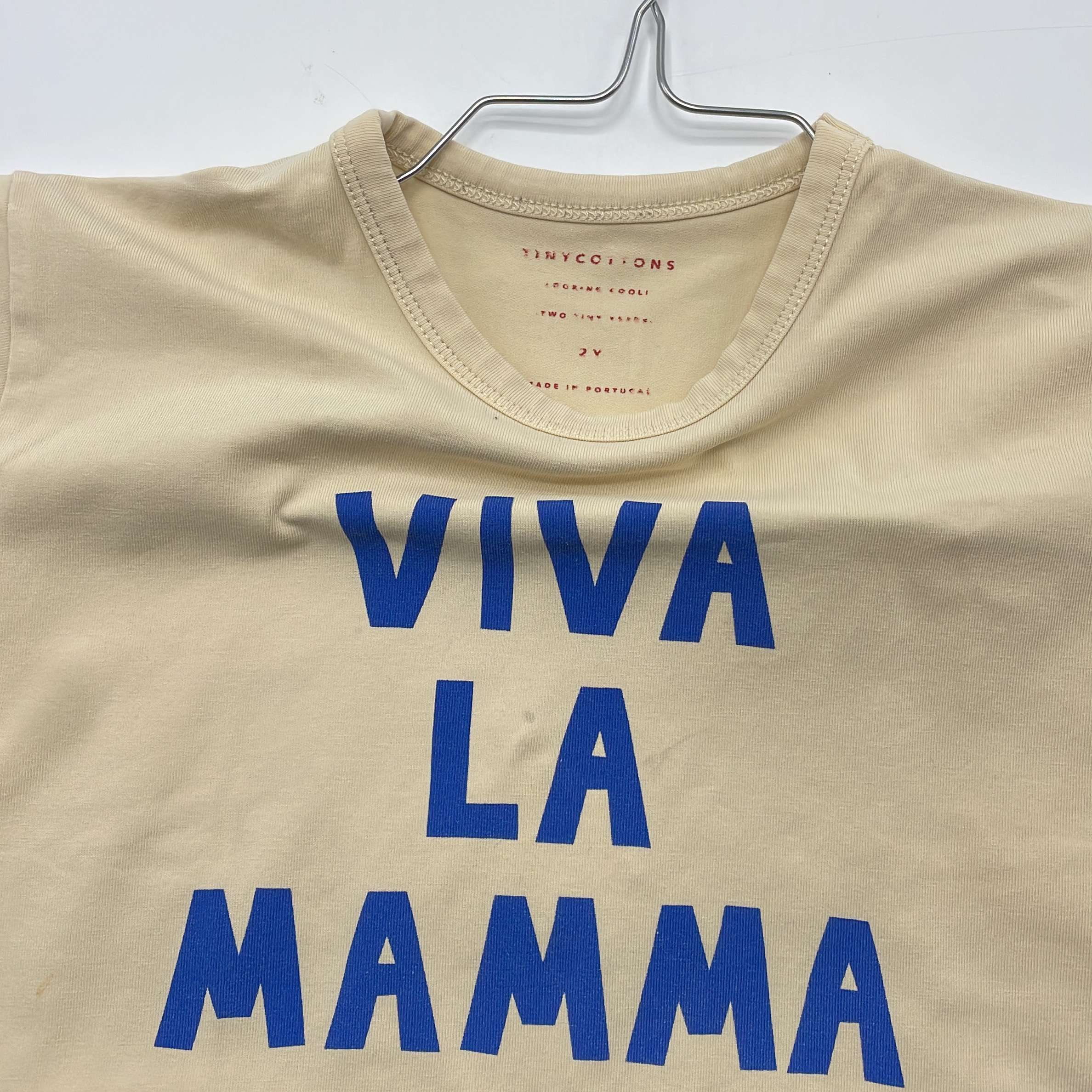 2-T-shirt manches courtes Tiny Cottons 24 mois