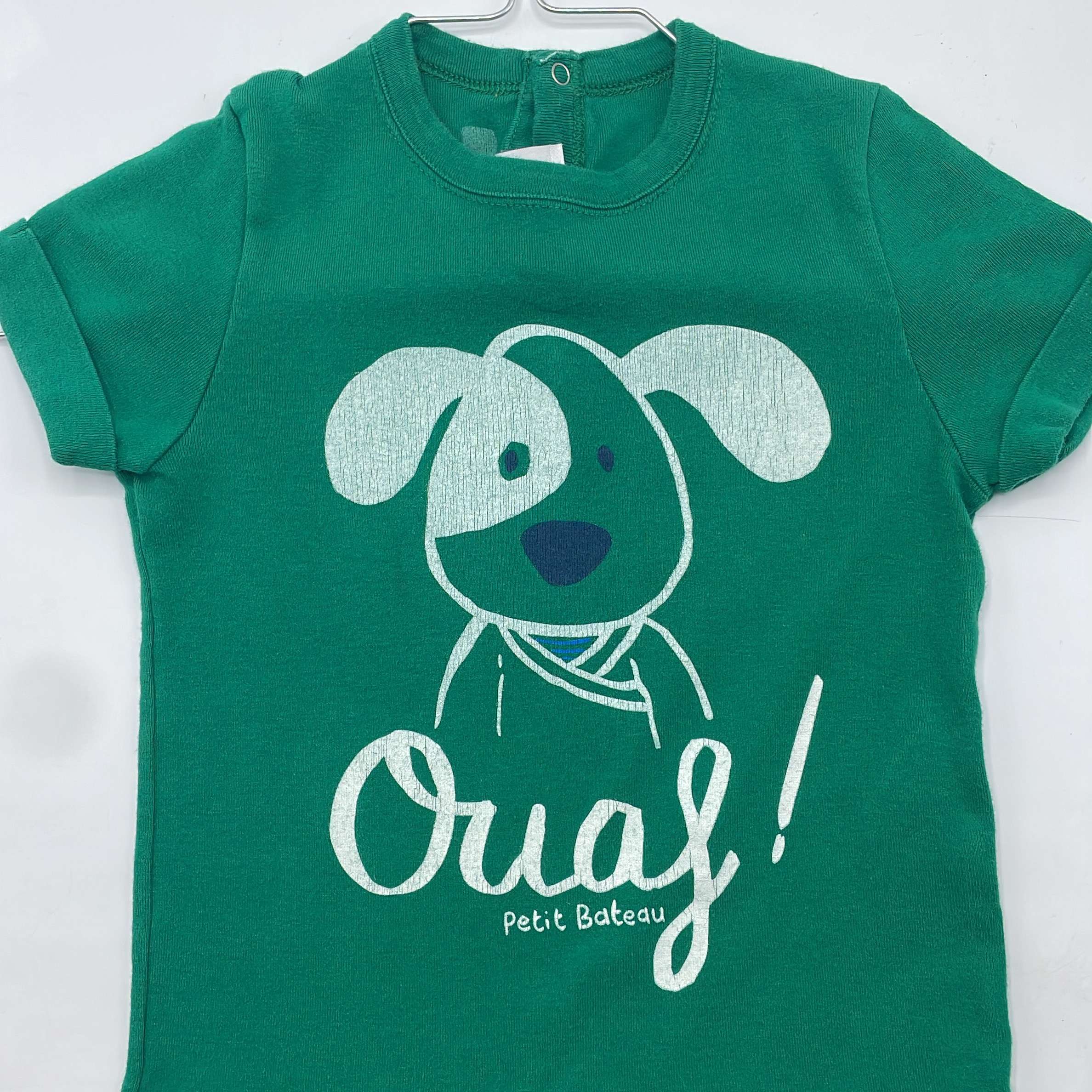 2-T-shirt manches courtes Petit Bateau 3 ans