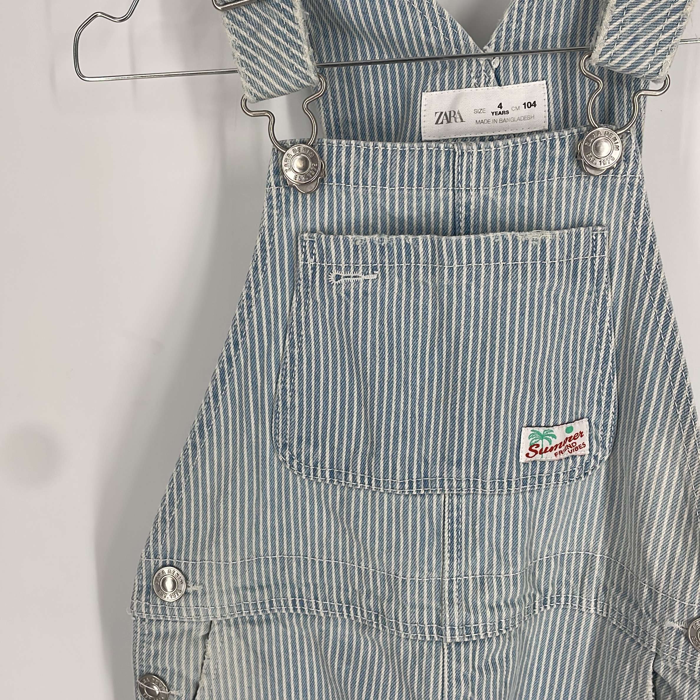 1-Salopette (longue) Zara Kids 4 ans