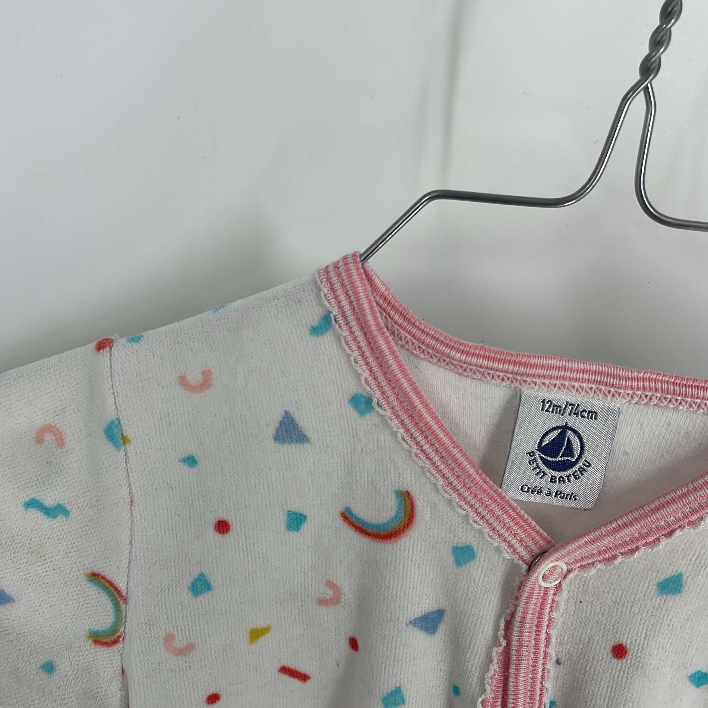1-Pyjama long Petit Bateau 12 mois