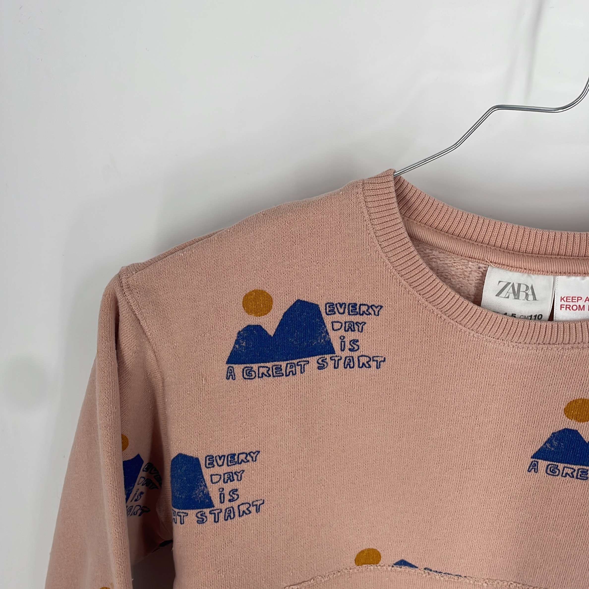 1-Sweat Zara Kids 4-5 Ans