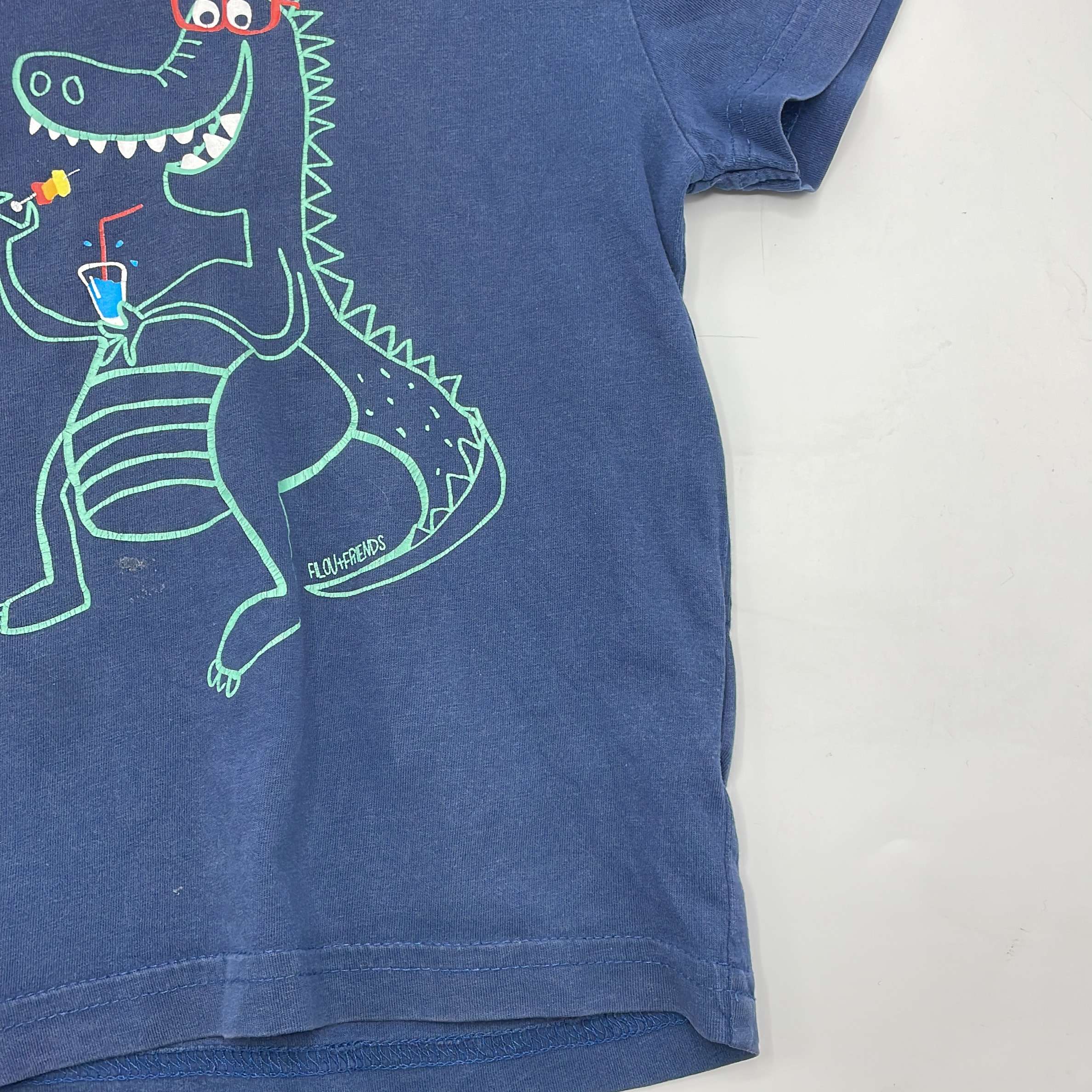 1-T-shirt manches courtes Filou & friends 4 ans