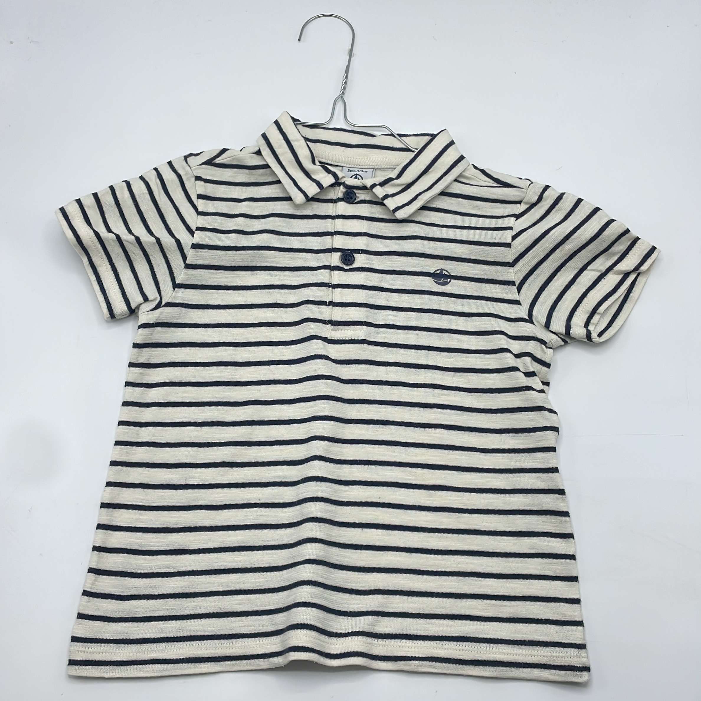 0-T-shirt manches courtes Petit Bateau 5 ans