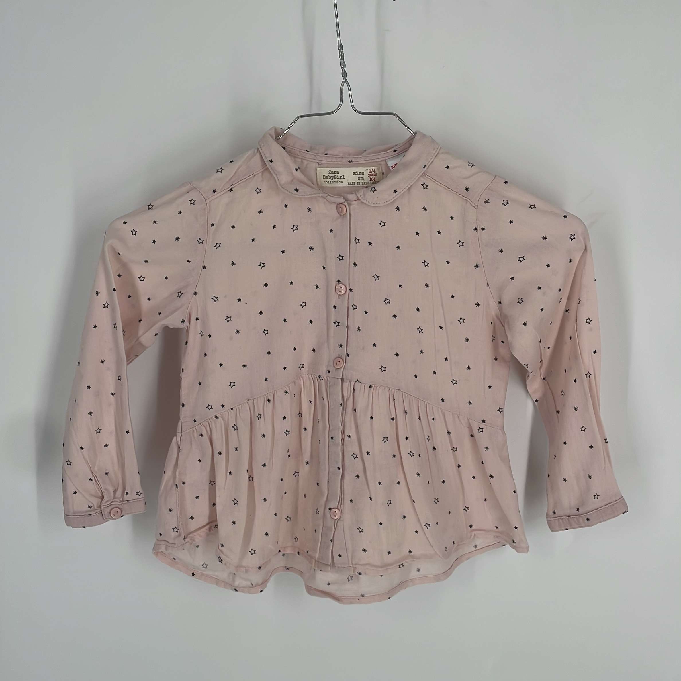0-Chemise/blouse Zara Kids 3-4 Ans