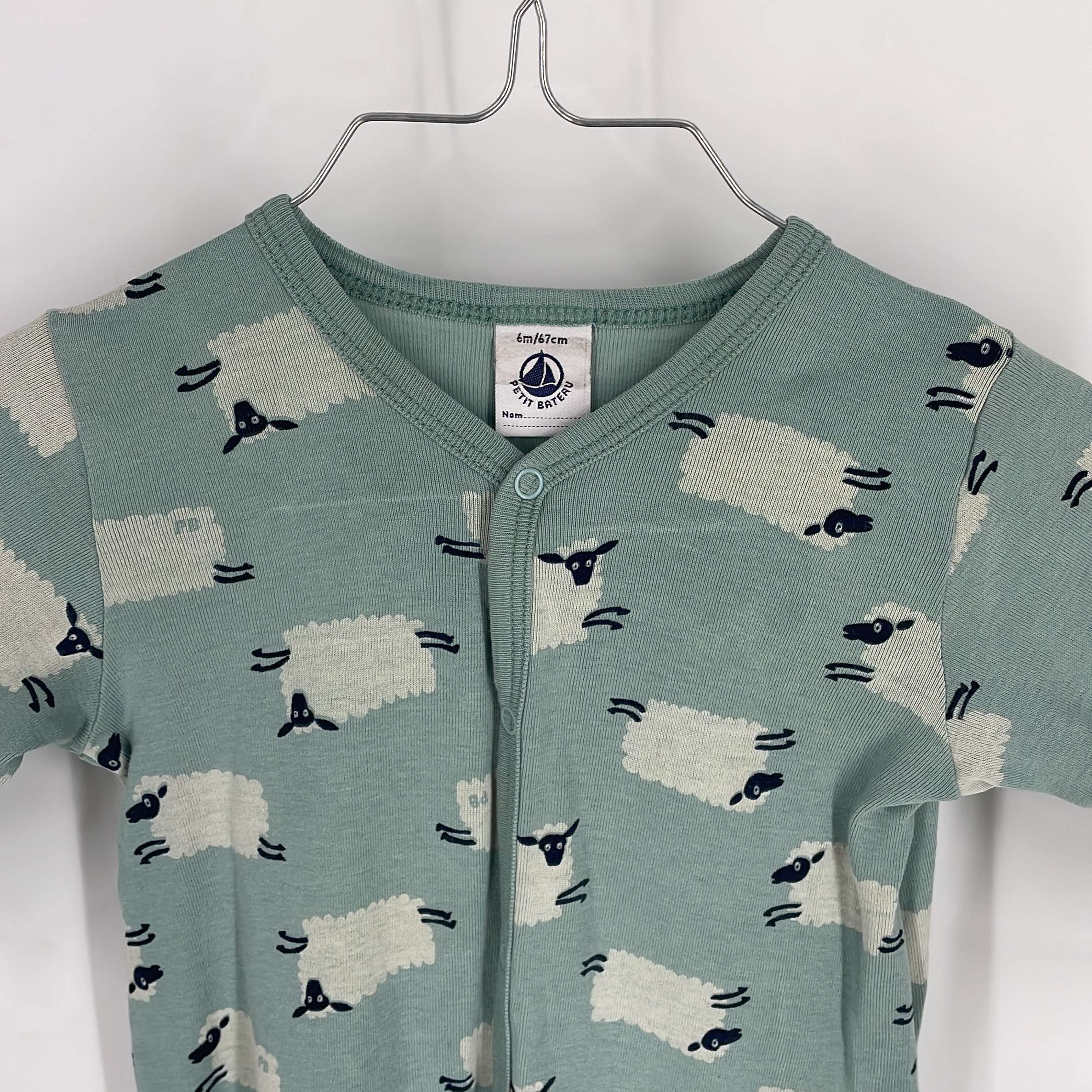 2-Pyjama long Petit Bateau 6 mois
